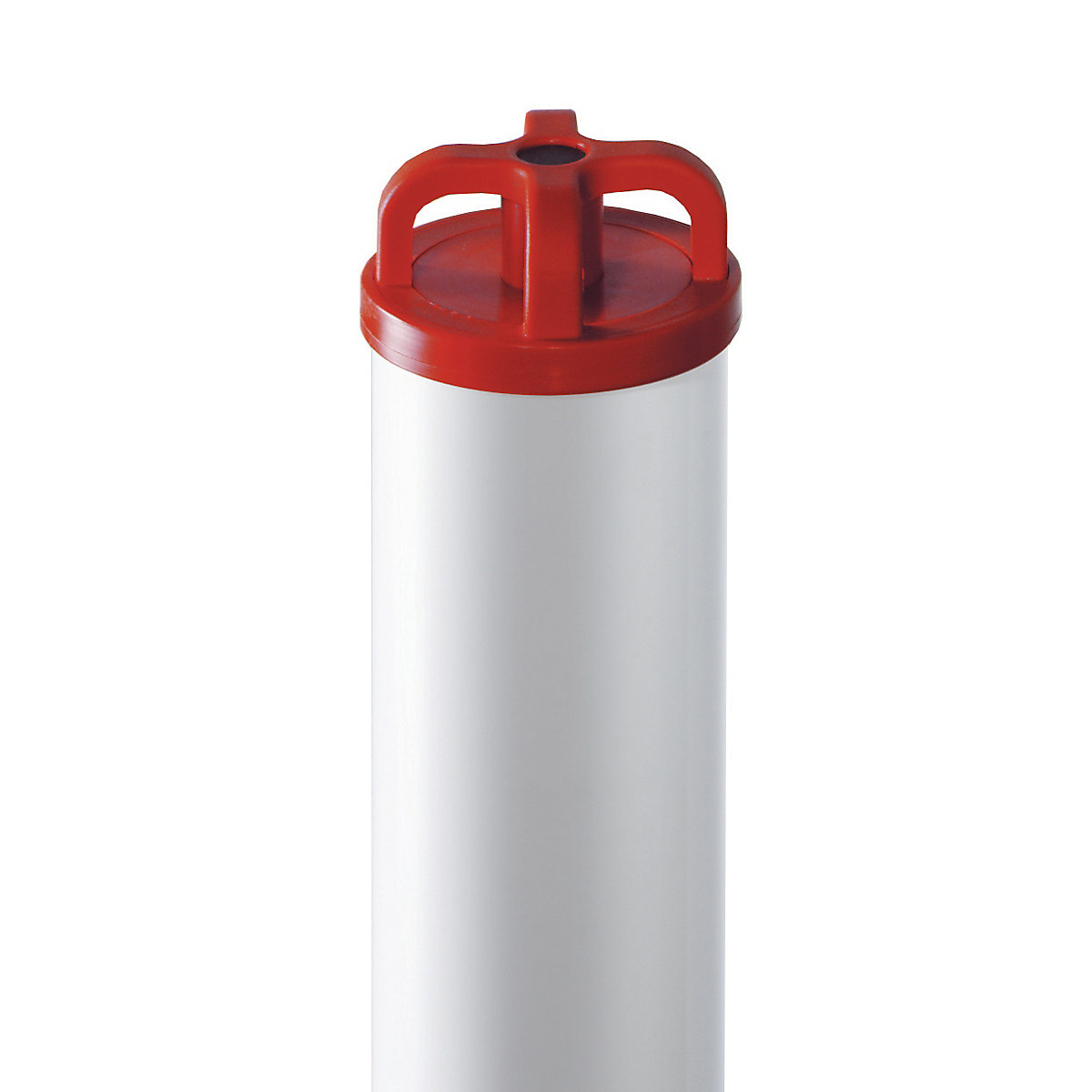 Potelet en plastique, à bétonner, avec œillets pour chaîne-0