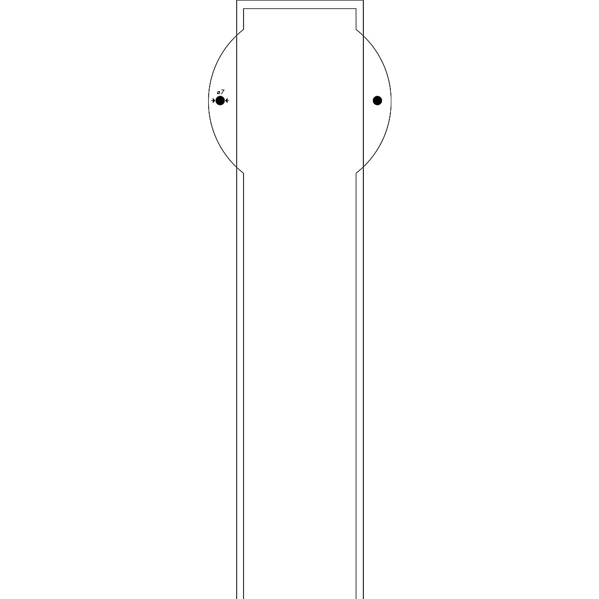 Protection des surfaces Knuffi® avec rail de montage – SHG (Illustration du produit 12)-11