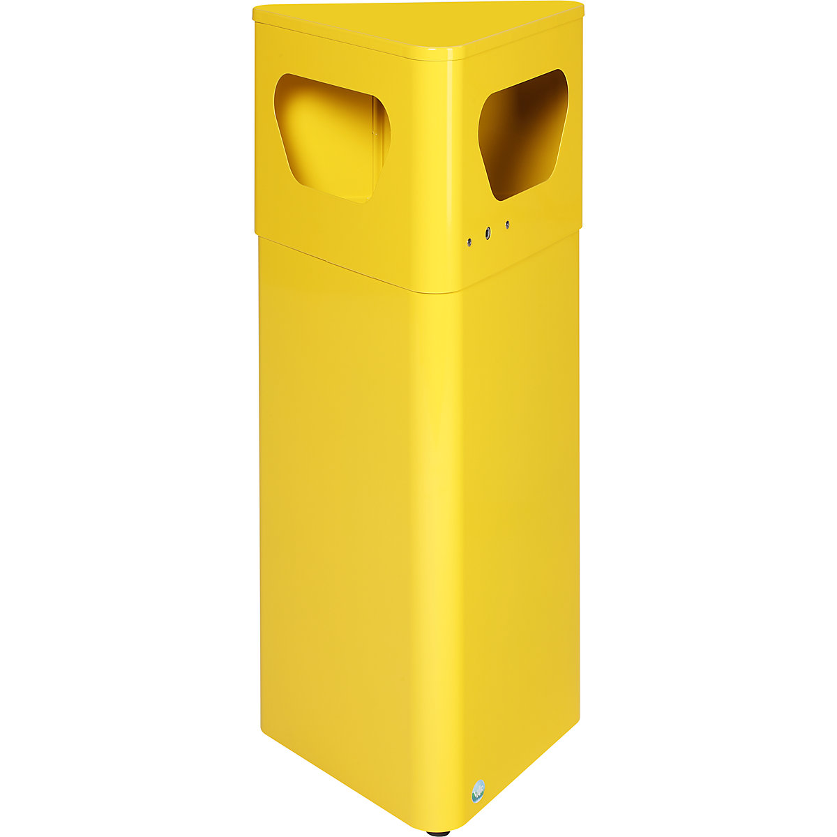 Coletor de resíduos para o exterior, triangular – VAR