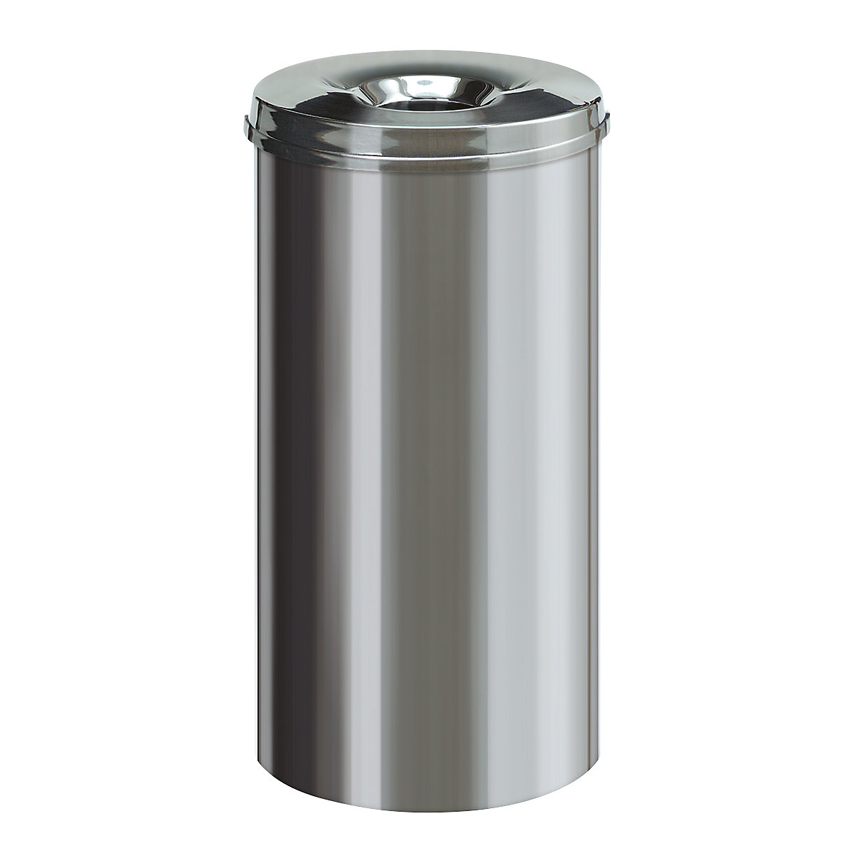 Cesto de papéis de segurança, aço inoxidável – Brabantia