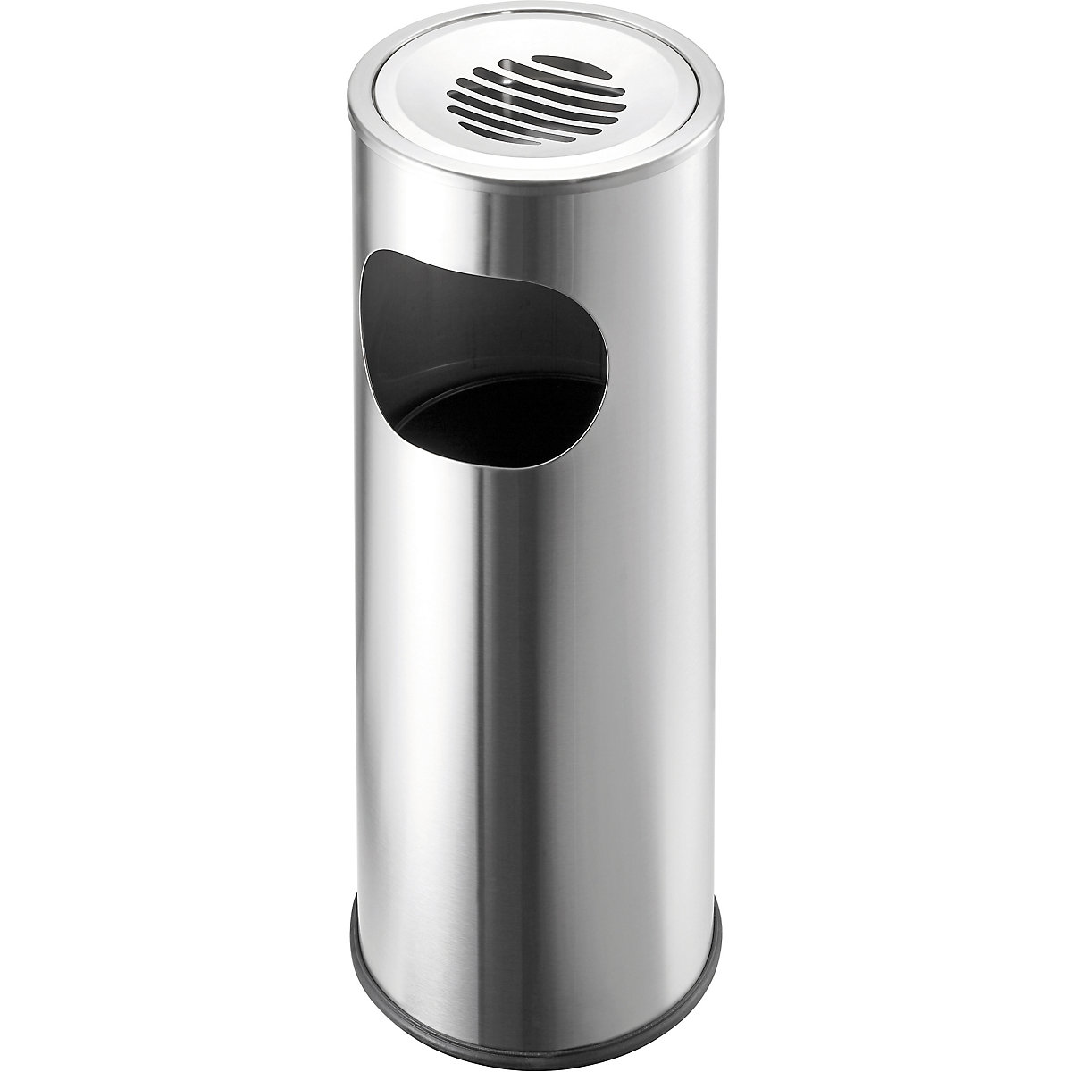 Cinzeiro de pé – helit, volume 13 l, AxØ 600 x 250 mm, aço inoxidável-0