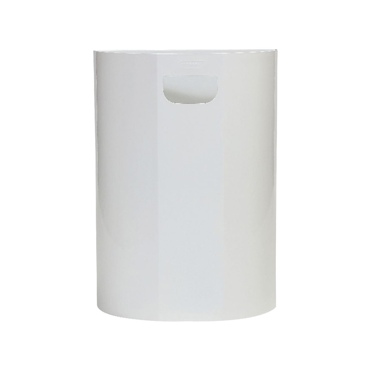 Recipiente de lixo de parede, semirredondo – Probbax (Imagem do produto 2)-1