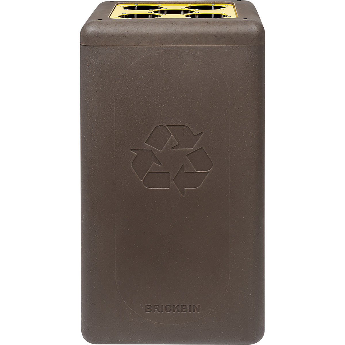 Coletor de materiais recicláveis BrickBin feito a partir de borras de café (Imagem do produto 2)-1