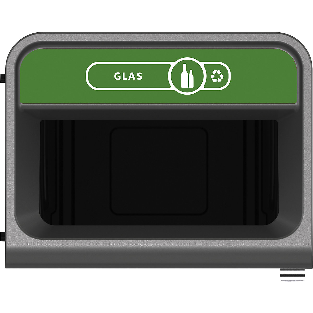 Coletor de materiais recicláveis Configure™ – Rubbermaid (Imagem do produto 2)-1