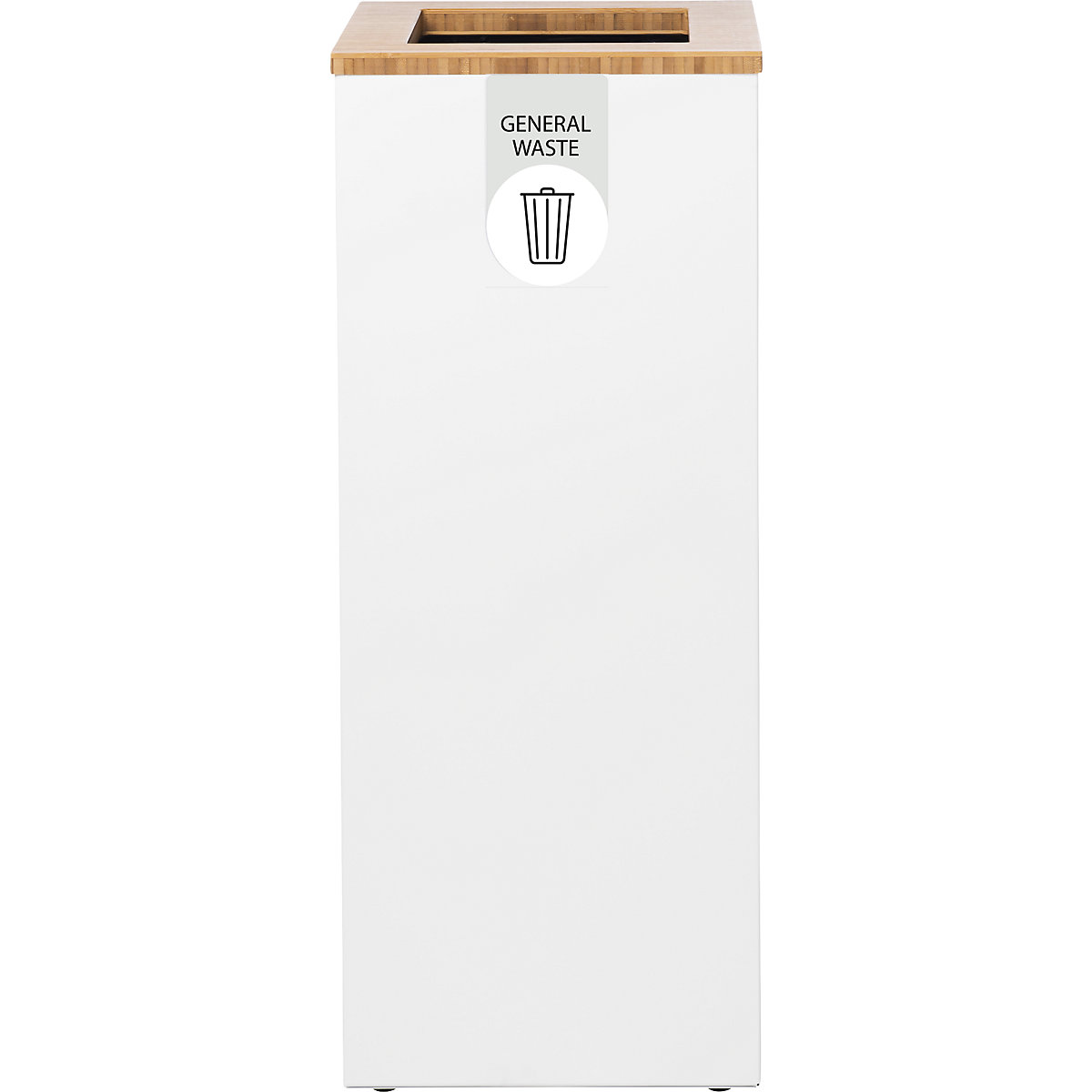 Coletor de materiais recicláveis Lune Paxa, 34 l, branco/cinzento-0