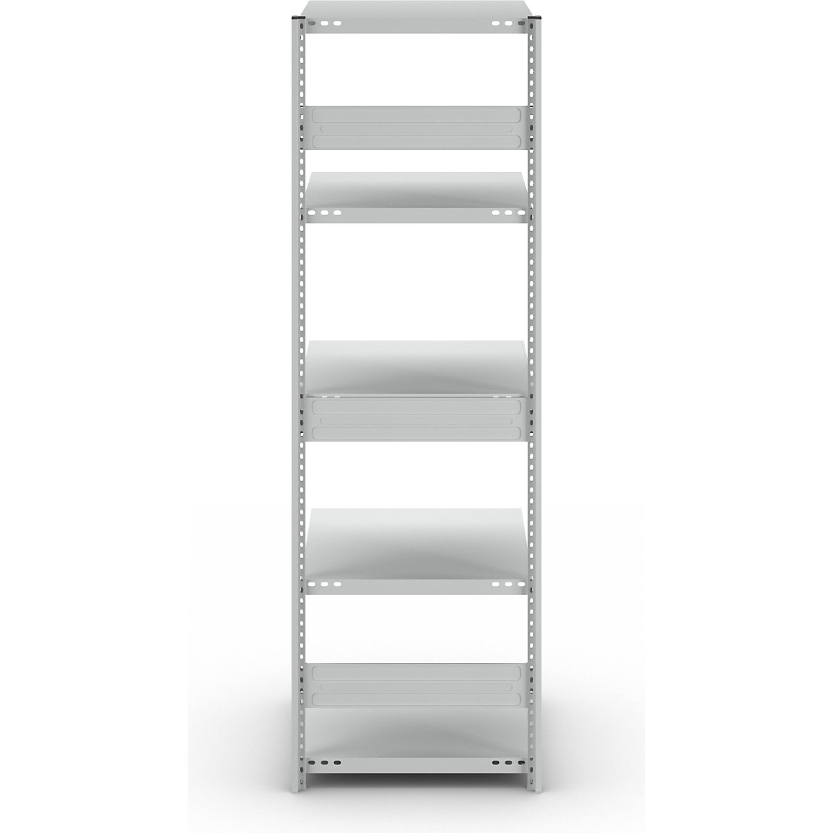 Estante de encaixar para armazém, RAL 7035, construção pesada – eurokraft pro (Imagem do produto 4)-3