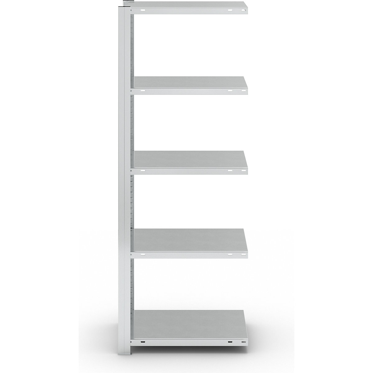 Estante de encaixar para armazém, galvanizada, construção pesada – eurokraft pro (Imagem do produto 3)-2