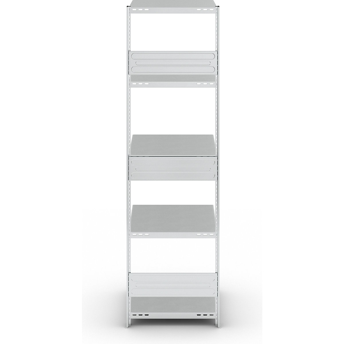 Estante de encaixar para armazém, galvanizada, construção pesada – eurokraft pro (Imagem do produto 4)-3