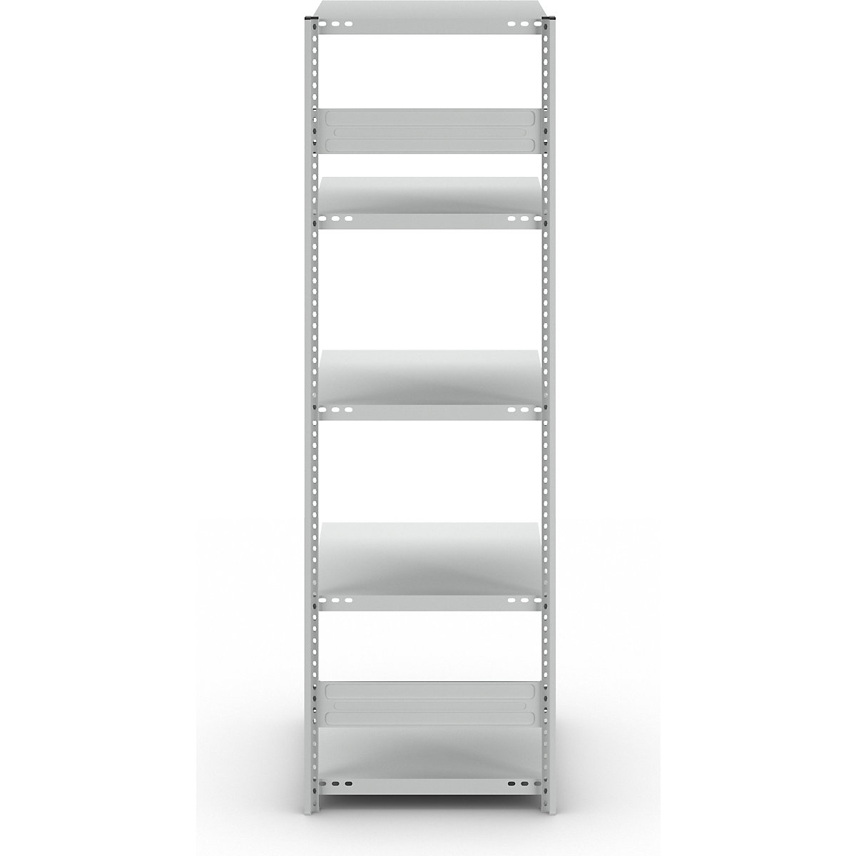 Estante de encaixar para armazém, galvanizada, construção semipesada – eurokraft pro (Imagem do produto 10)-9