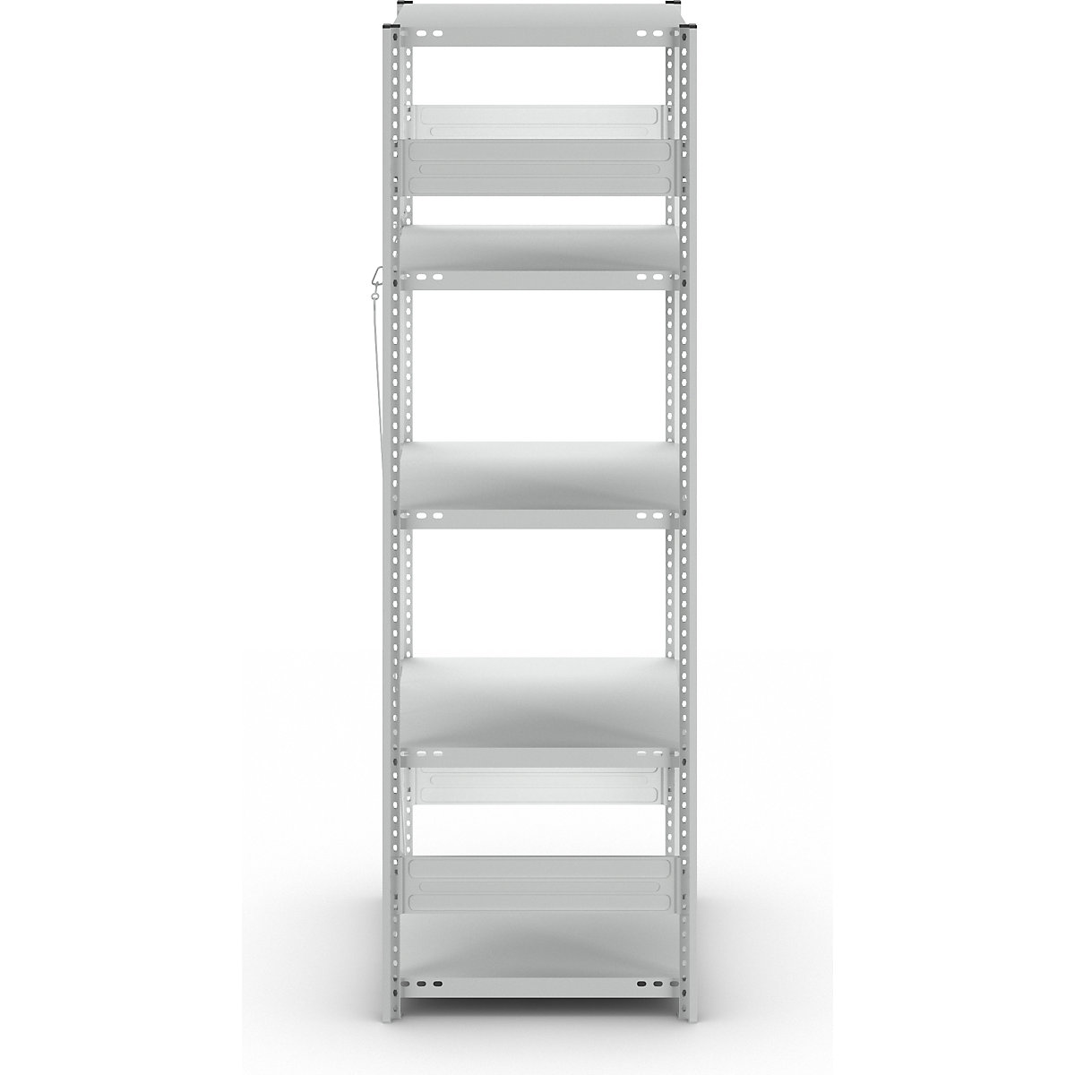 Estante de encaixar para armazém, galvanizada, construção semipesada – eurokraft pro (Imagem do produto 10)-9