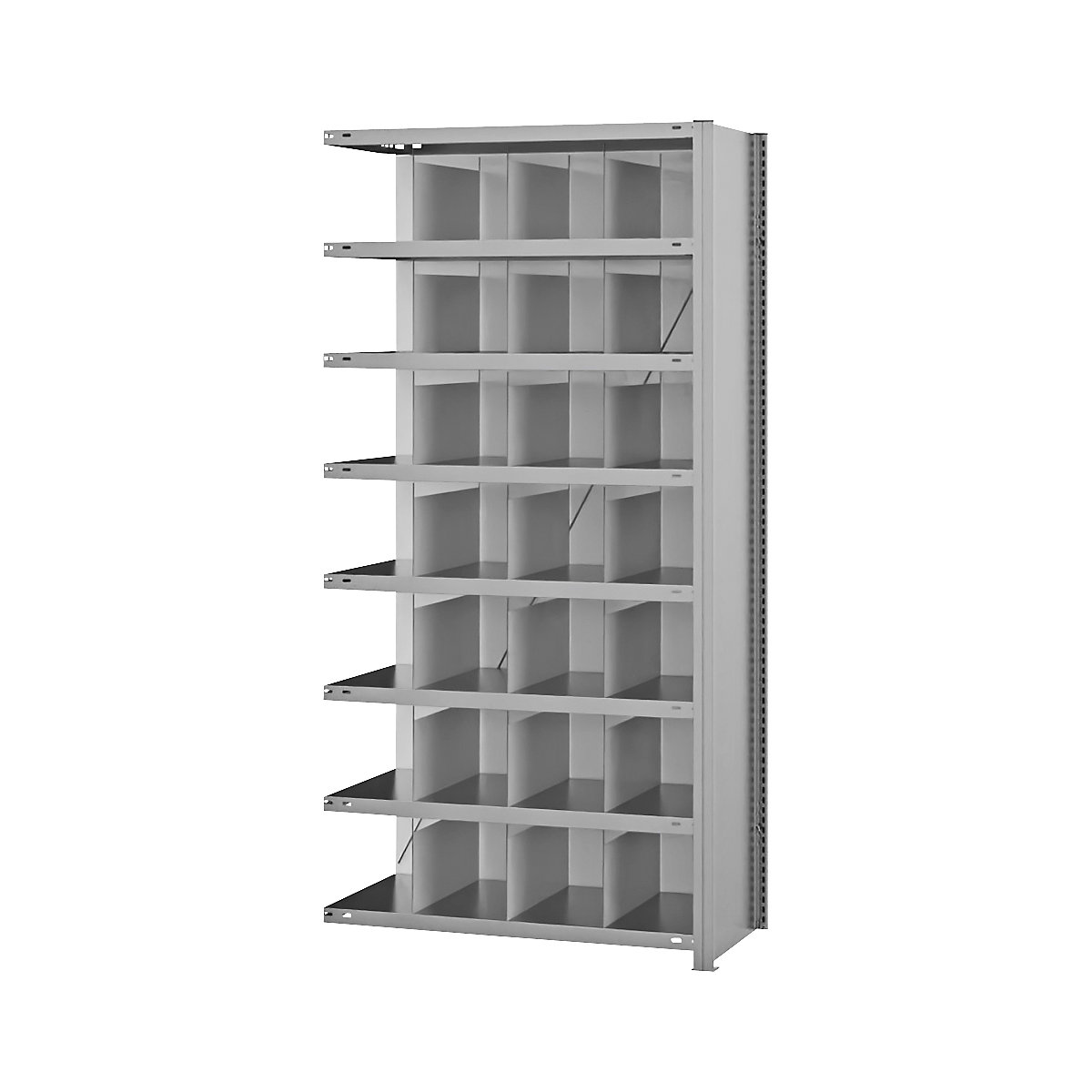 Estante de compartimentos – hofe, altura da estante 2000 mm, estante adicional, largura x profundidade 1010 x 435 mm-0