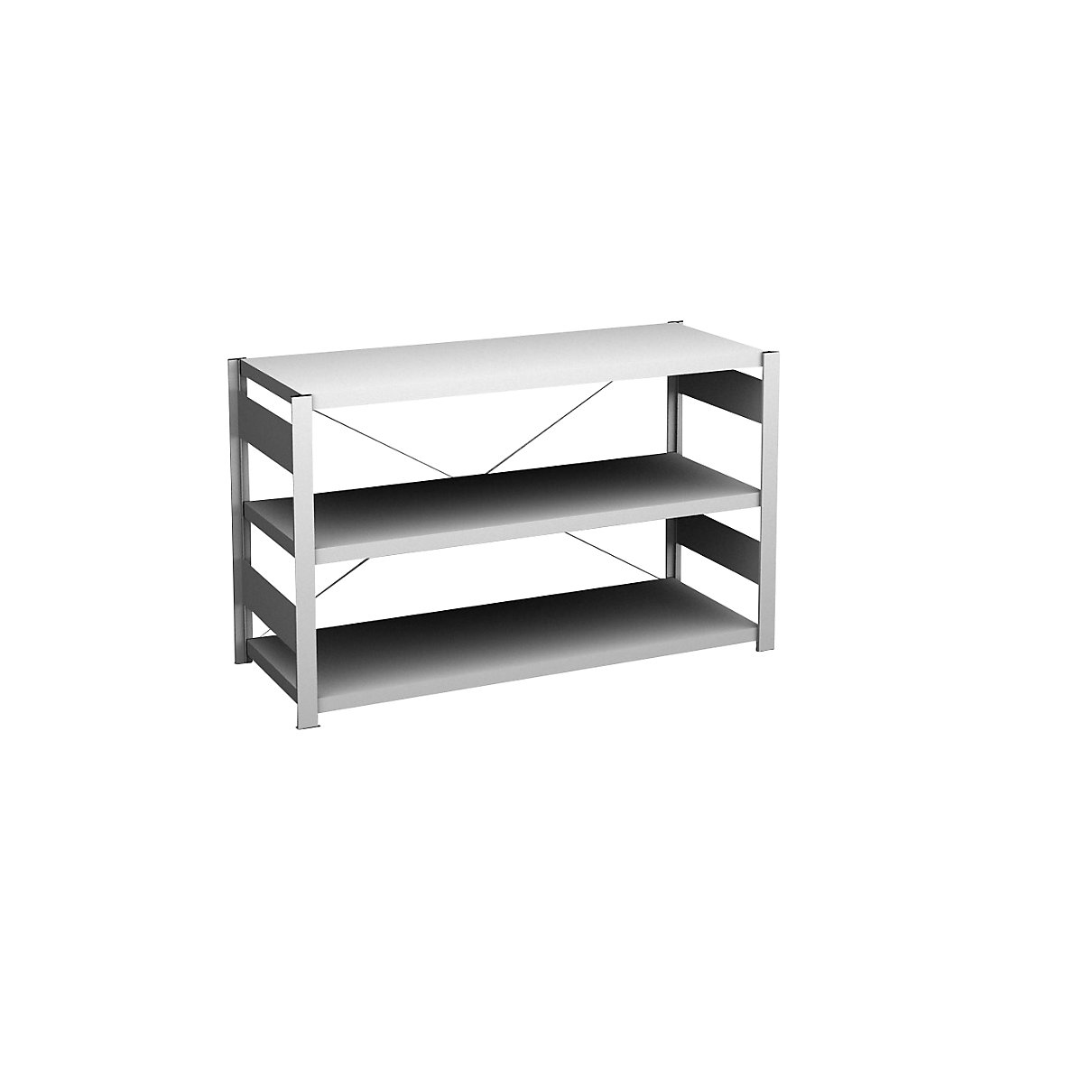 Estante auxiliar de encaixar, cinzento claro – hofe