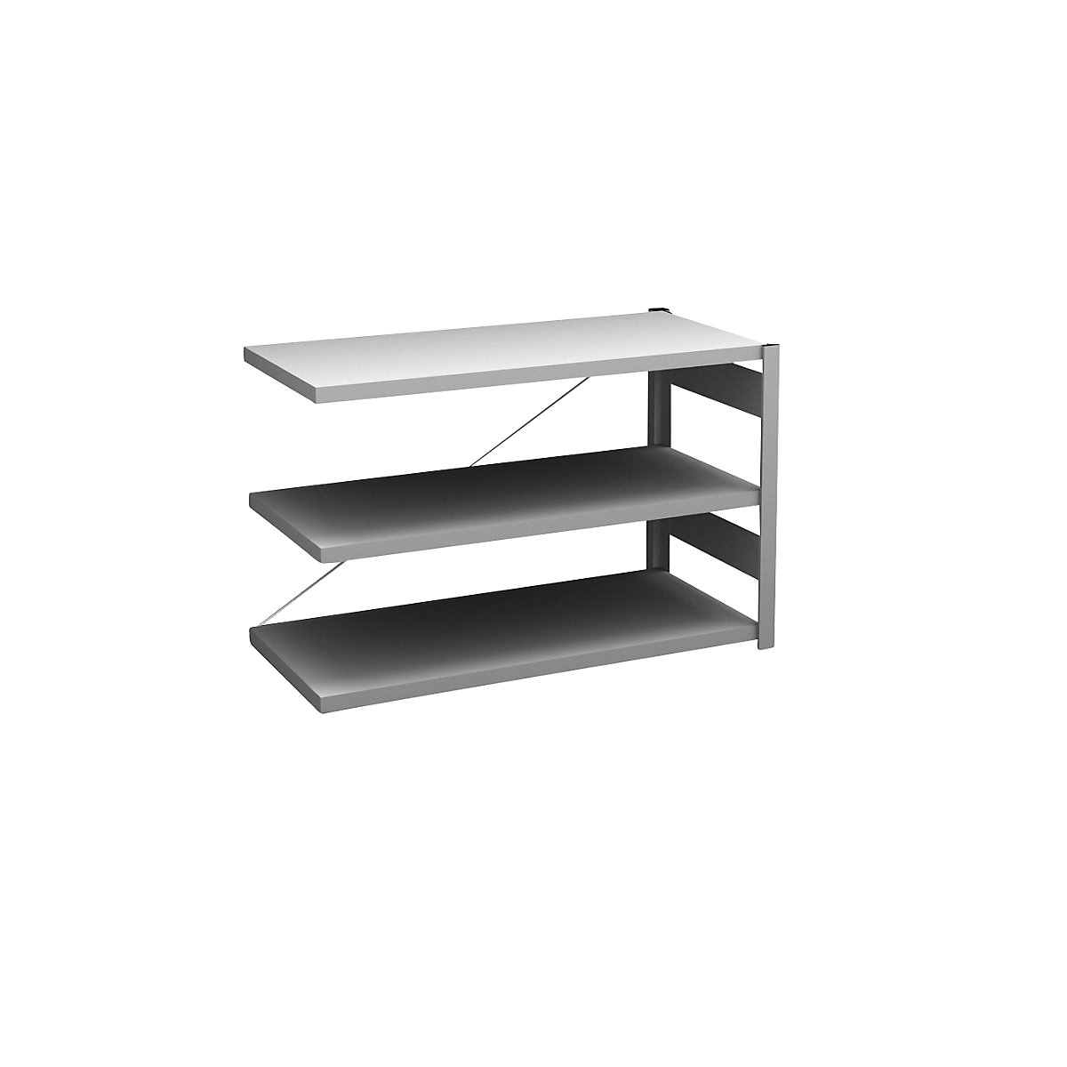 Estante auxiliar de encaixar, galvanizada – hofe