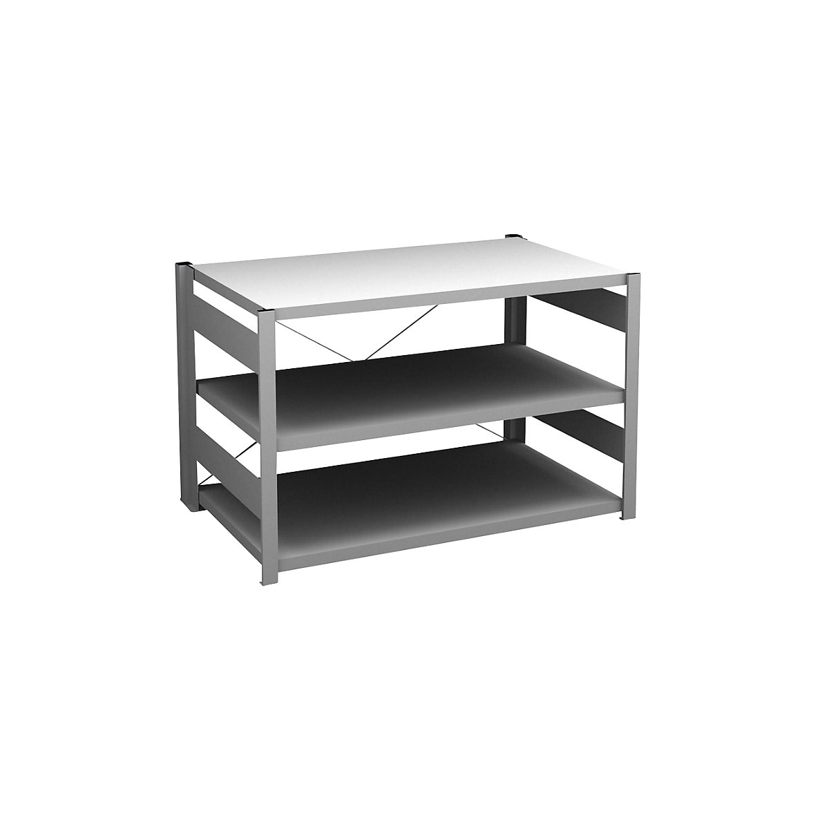 Estante auxiliar de encaixar, galvanizada – hofe
