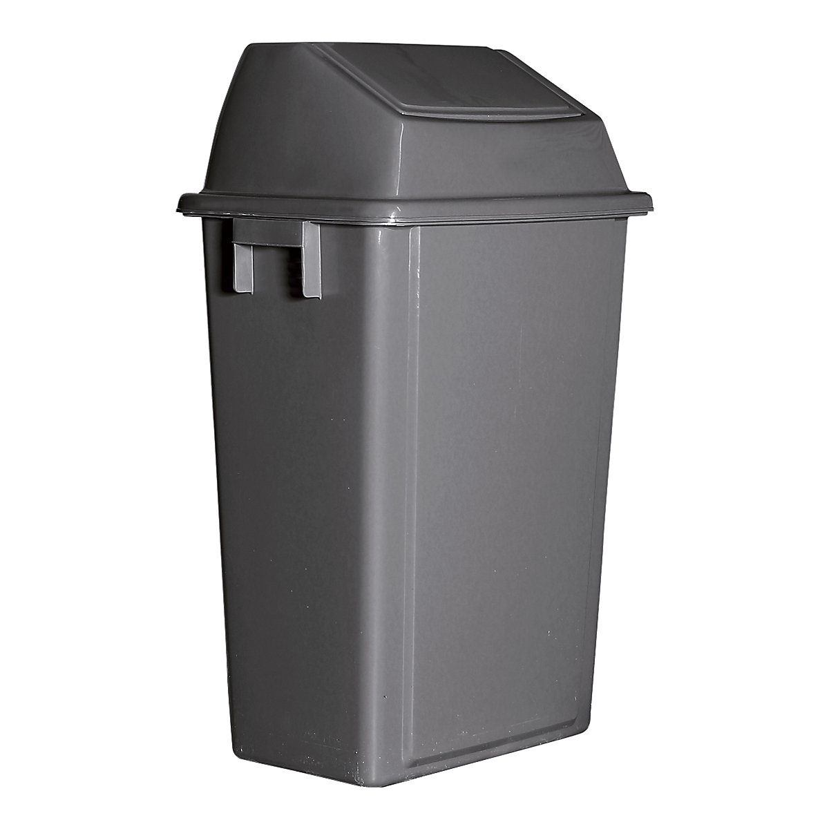 Cubo de tapa oscilante – Probbax, 80 l, gris-0