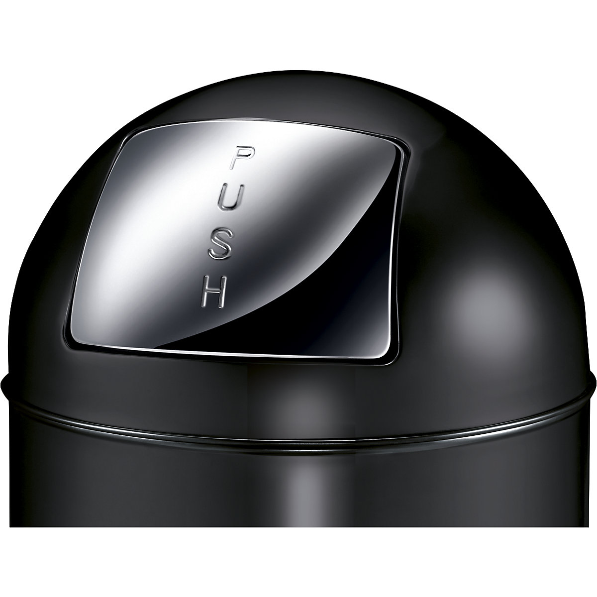 Coș de gunoi Push, oțel – EKO (Imagine produs 3)-2