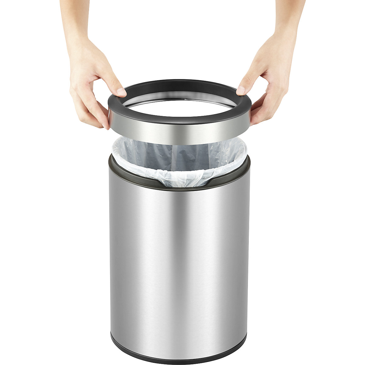 Coș de hârtii, inox (Imagine produs 3)-2