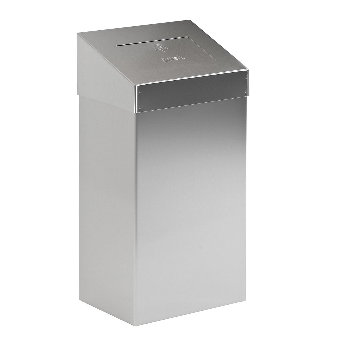 Colector de deșeuri, cu capac rabatabil