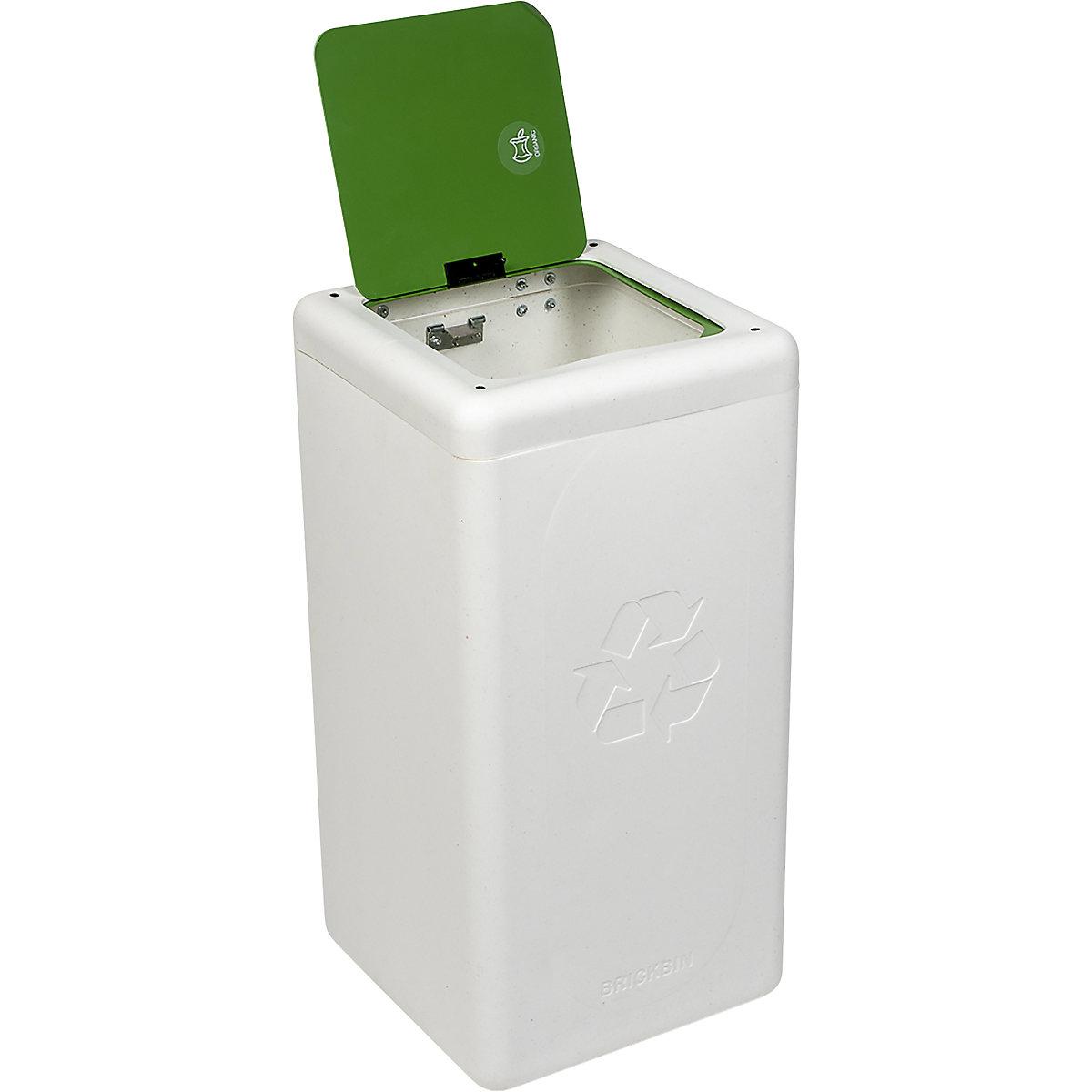 Recipient de colectare a materialelor reciclabile BrickBin, cu capac (Imagine produs 3)-2