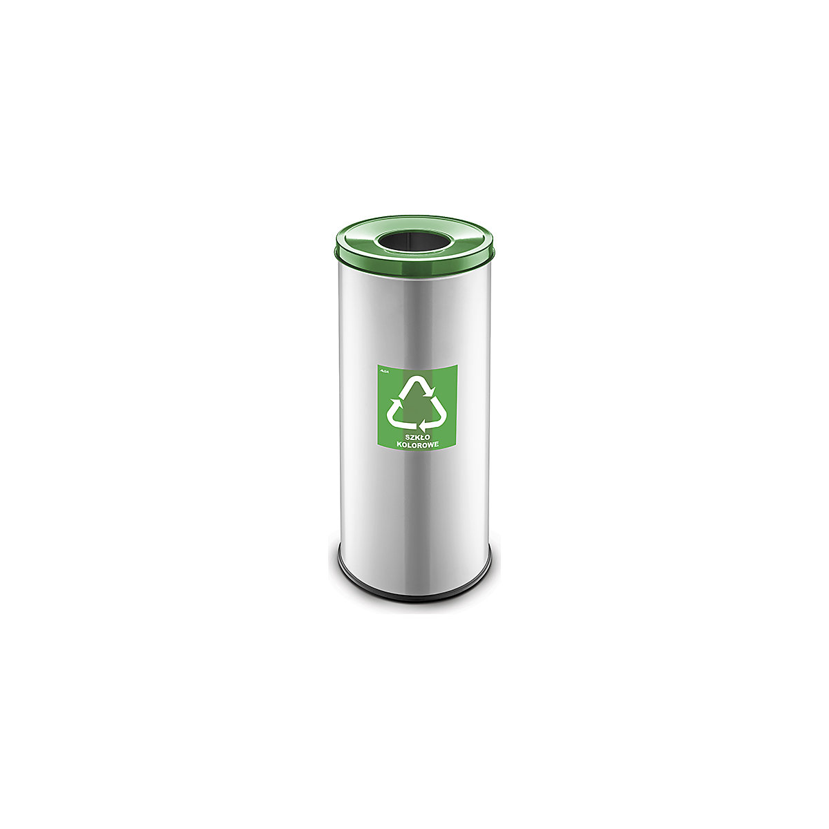 Recipient pentru sortarea deșeurilor reciclabile, rotund