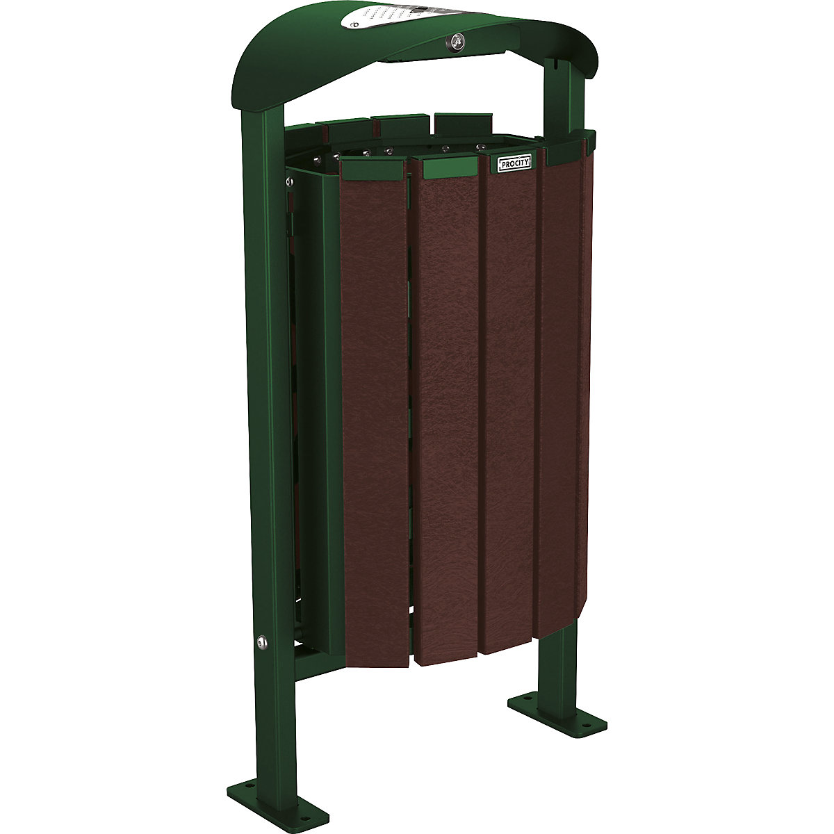 Coș de gunoi SILAOS® cu scrumieră – PROCITY