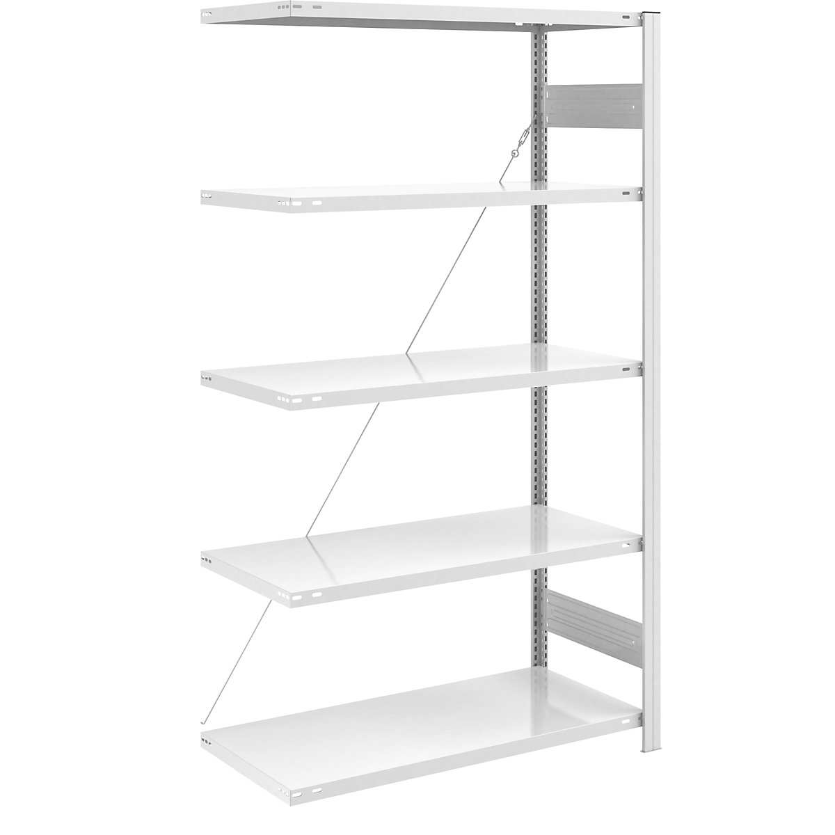 Raft ESD cu inserare – eurokraft pro, înălțime raft 2000 mm, raft adițional, lăț. x ad. poliță 1000 x 600 mm-0