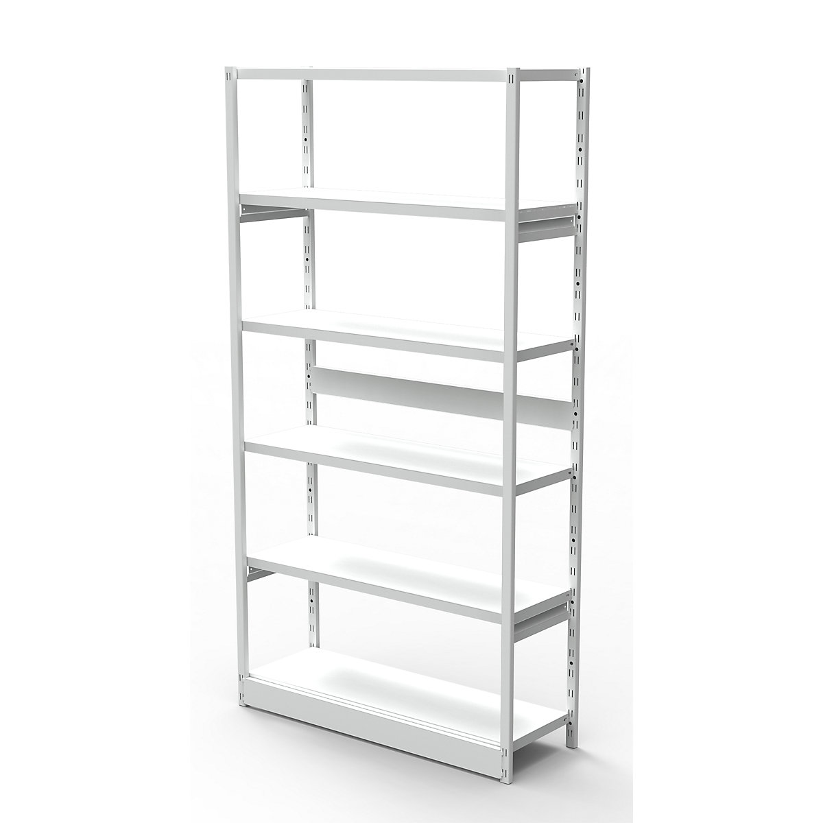Raft cu inserare pentru birou, fără perete posterior, înălțime raft 1900 mm, raft de bază, lățime x adâncime 760 x 300 mm-0
