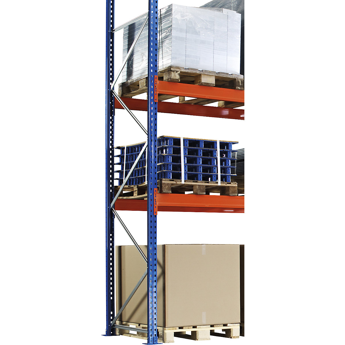 Cadru vertical pentru raft pentru paleți – SCHULTE (Imagine produs 2)-1