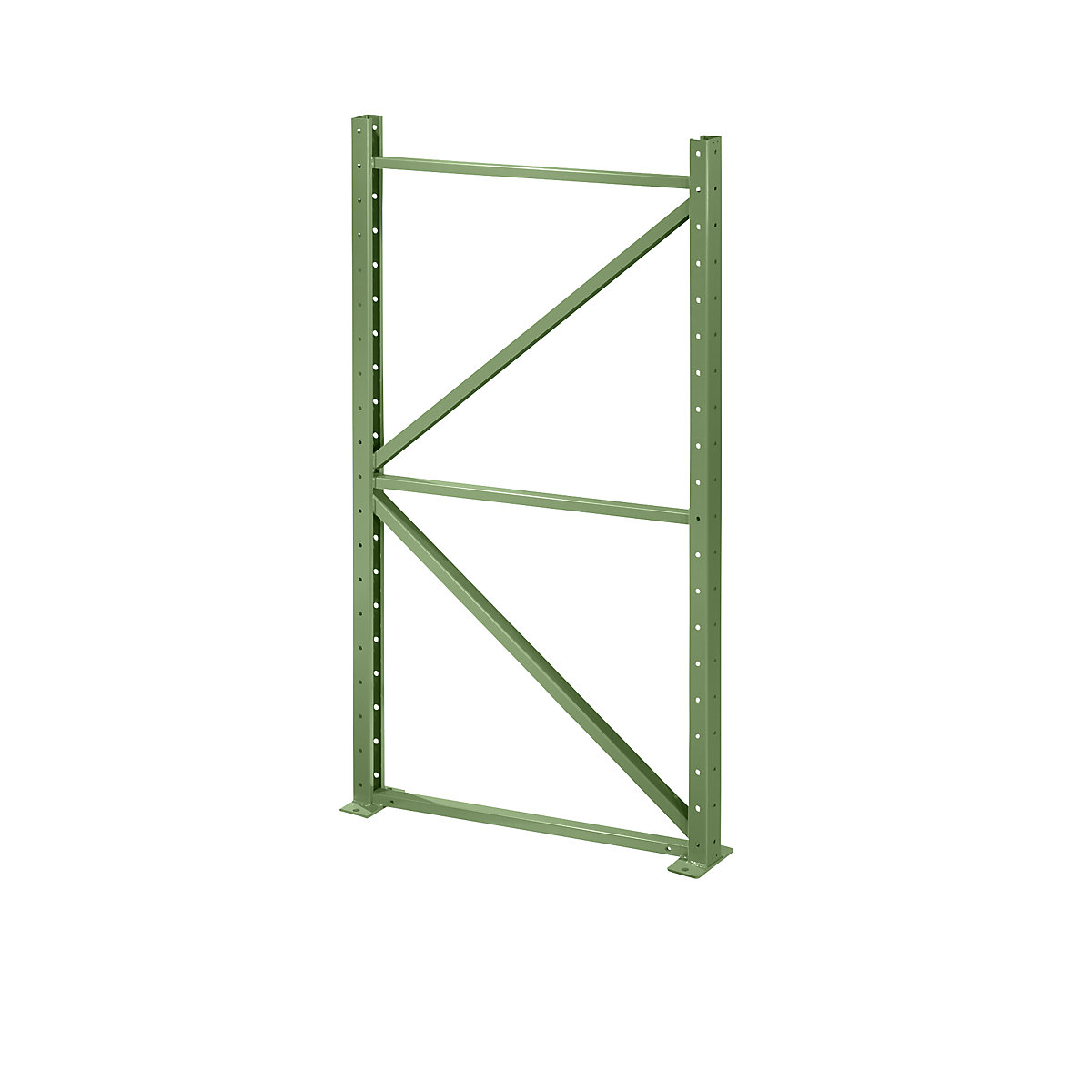 Cadru montant – LISTA, adâncime 1260 mm, înălțime 2000 mm, verde reseda-0