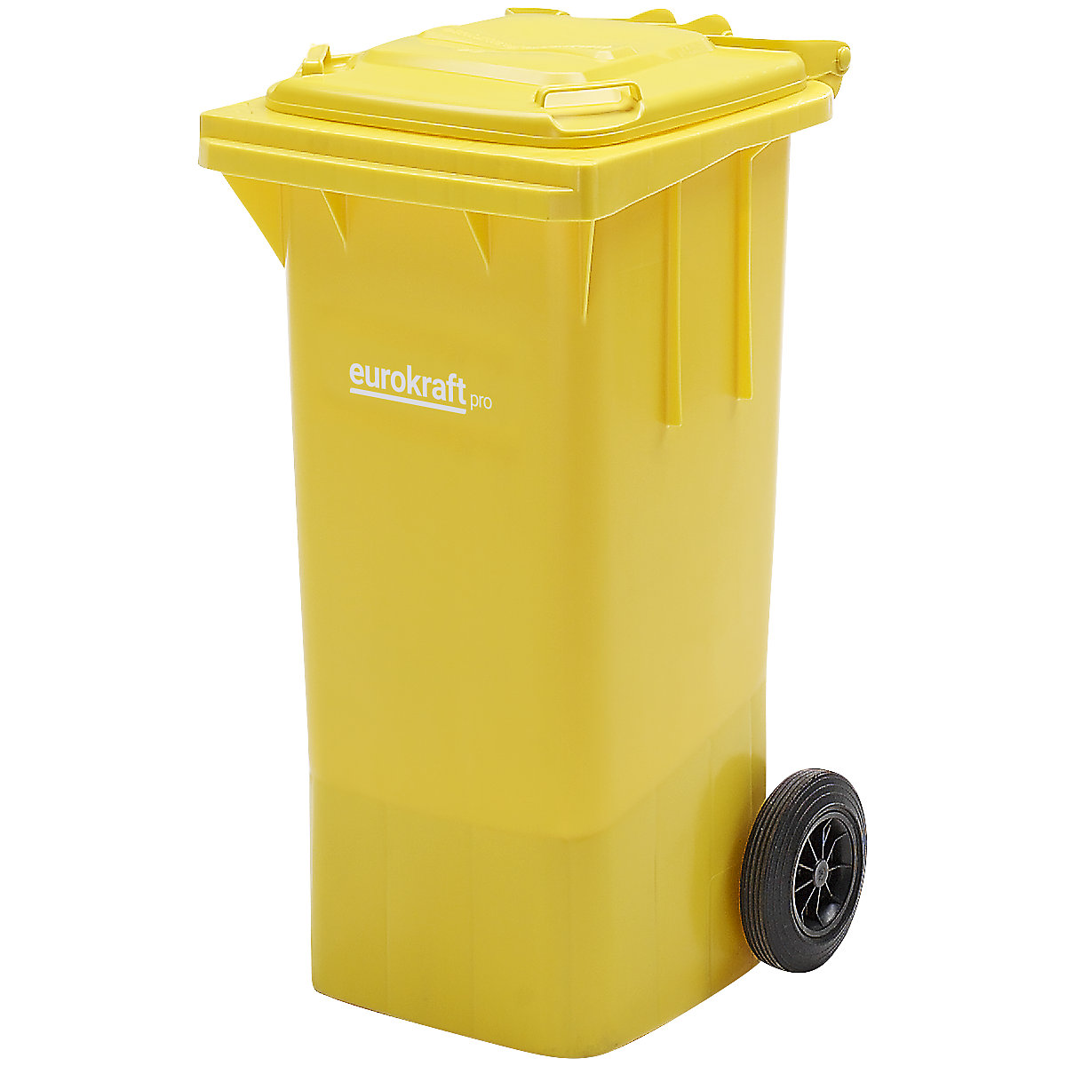 Bidone per rifiuti in plastica DIN EN 840 – eurokraft pro (Foto prodotto 2)-1