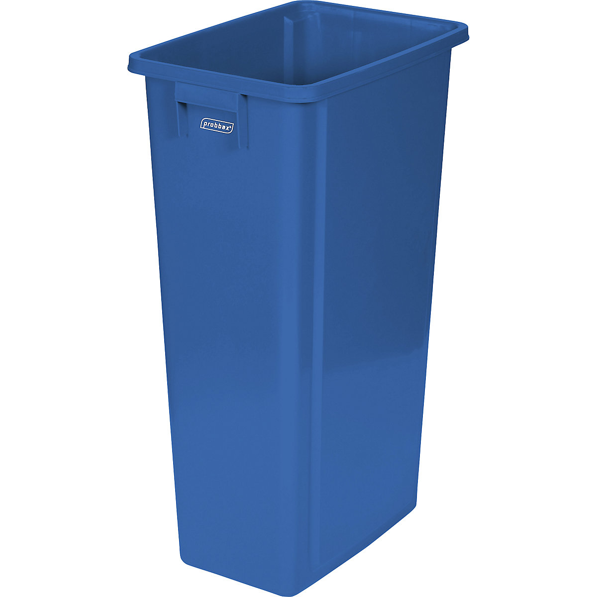 Robusto contenitore per la raccolta differenziata – Probbax, 80 l, blu-0