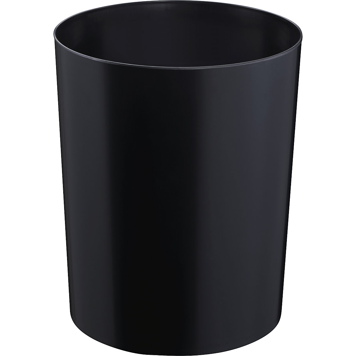 Cestino di sicurezza per carta – ZWINGO, capacità 13 l, Ø 245 mm, nero-0