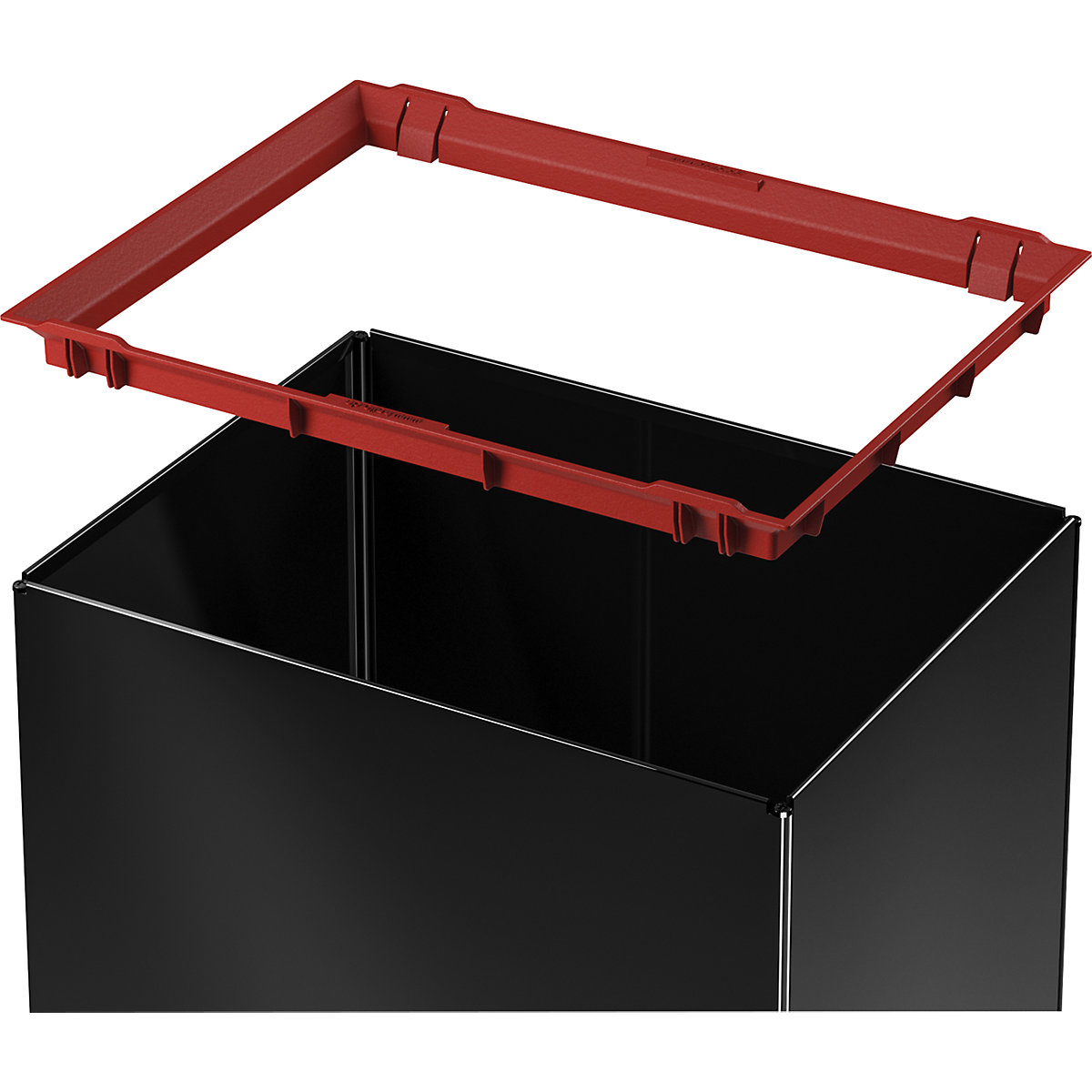 Contenitore per rifiuti con coperchio basculante BIG-BOX SWING – Hailo (Foto prodotto 6)-5