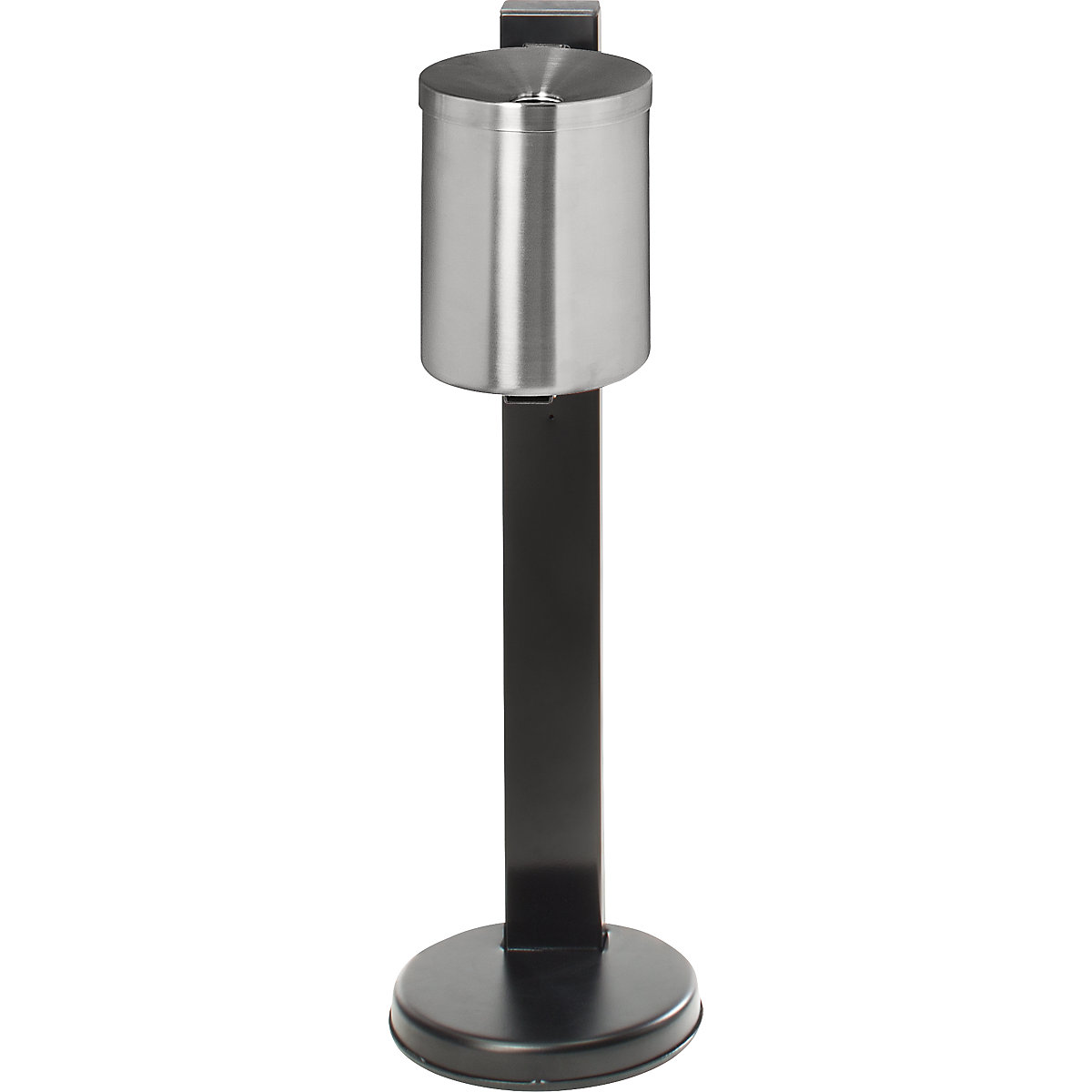 Posacenere autoportante di sicurezza, 5,5 l, Ø 180, acciaio inox-0