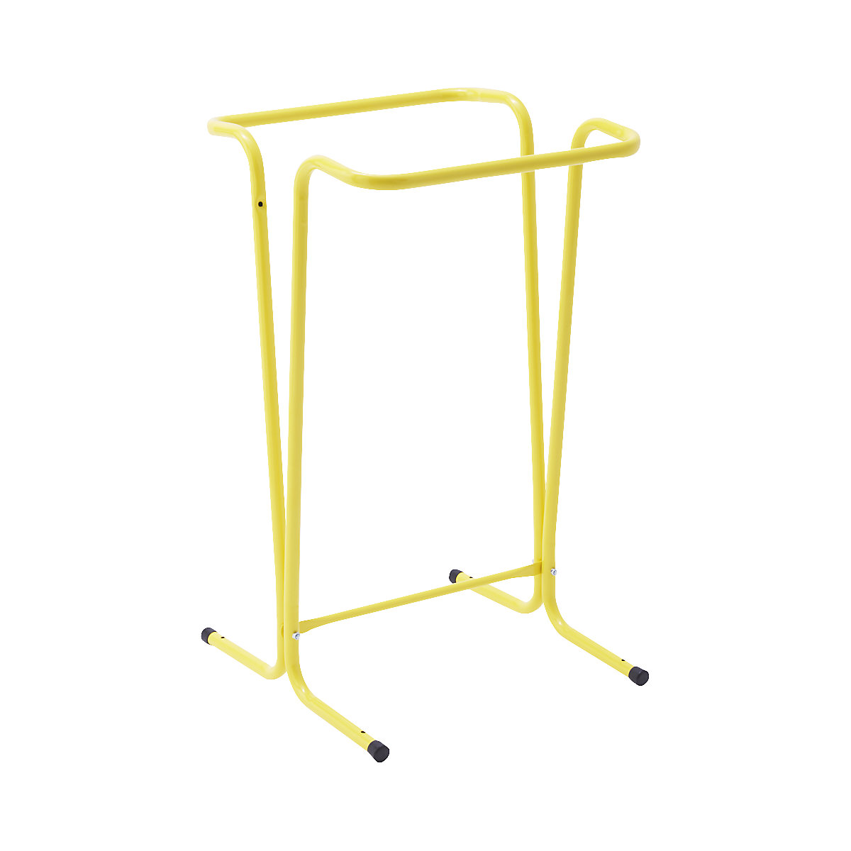 Portarifiuti, fisso – Mottez, volume fino a 110 l, giallo-0