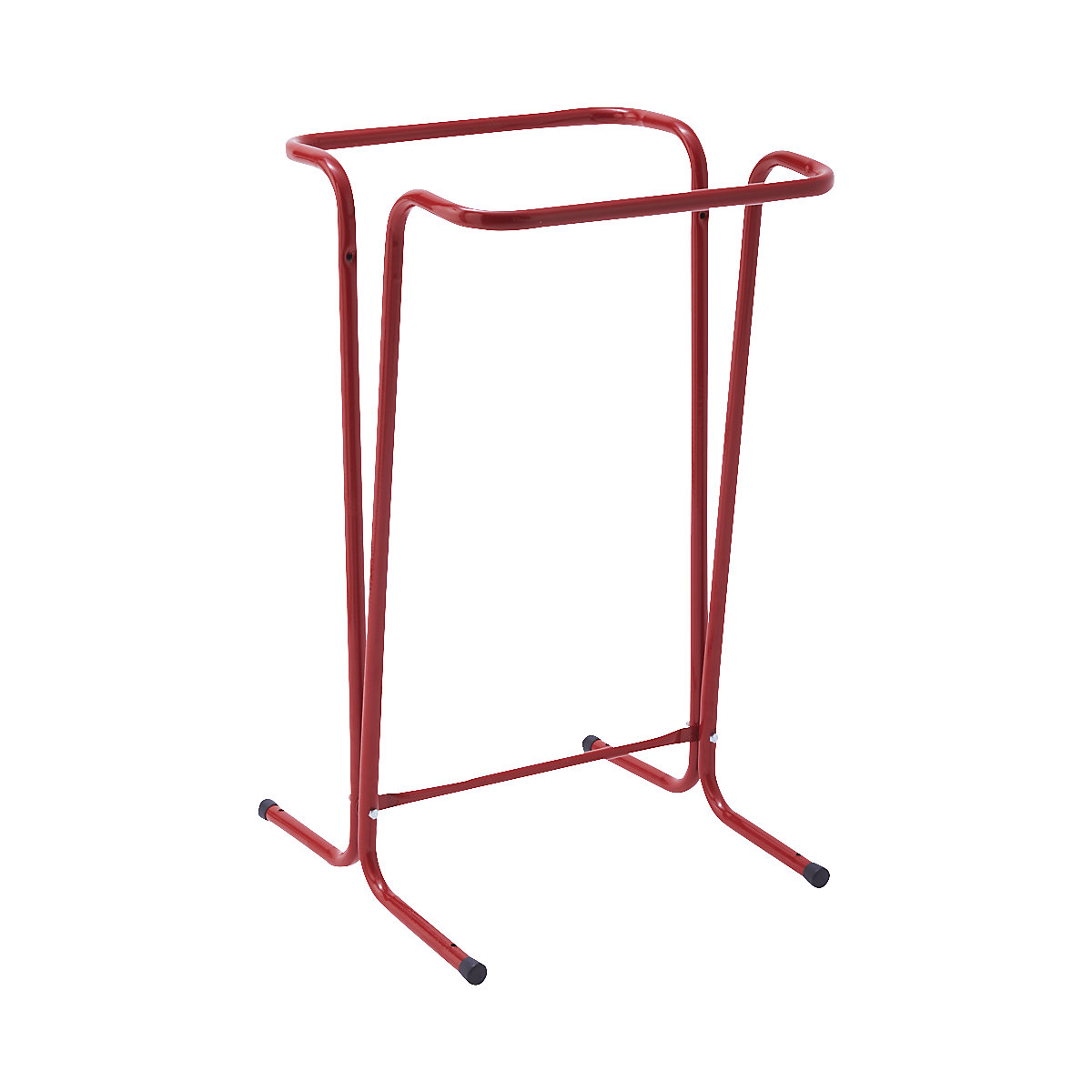 Portarifiuti, fisso – Mottez, volume fino a 110 l, rosso-0