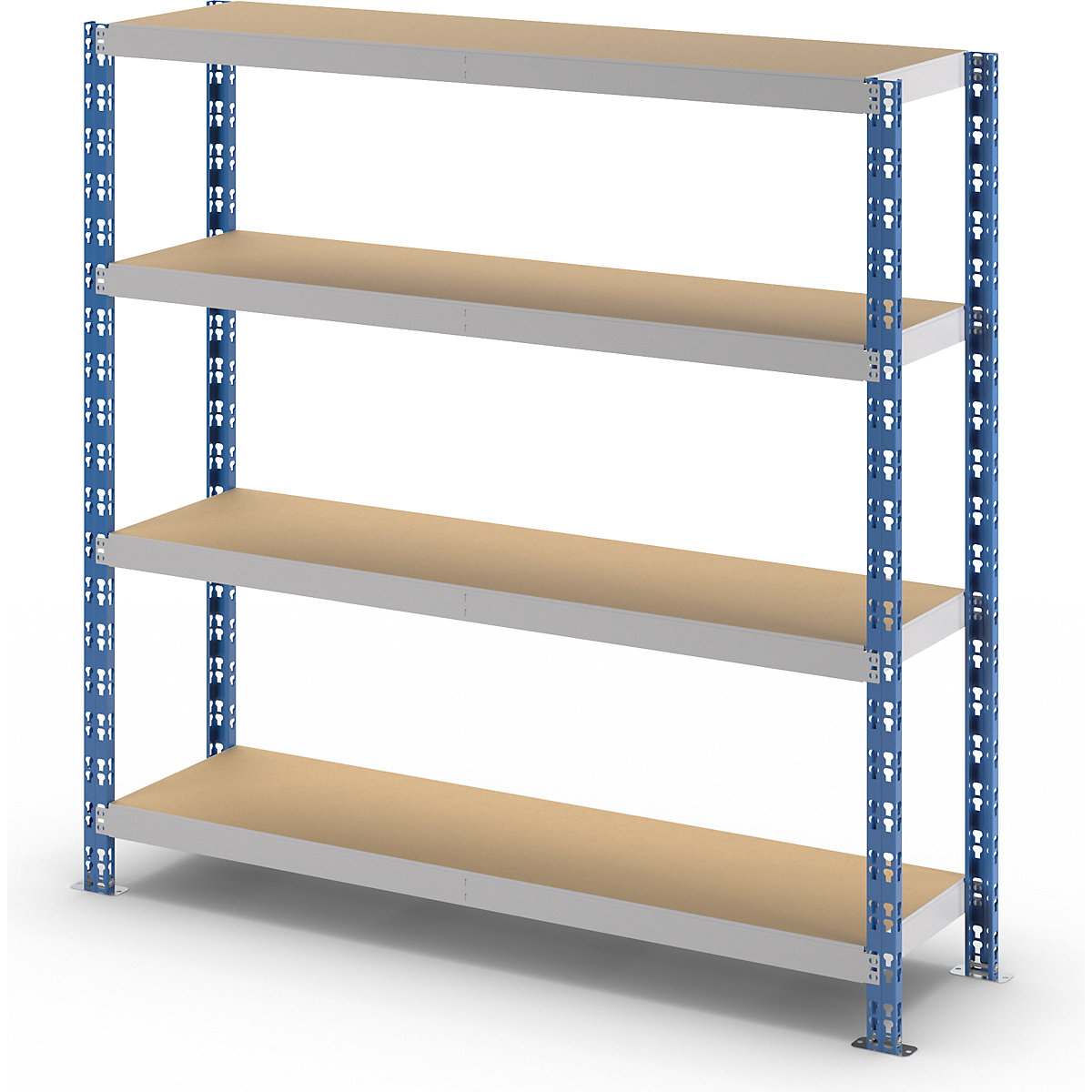 Zásuvný regál s veľkými policami – eurokraft basic (Zobrazenie produktu 7)-6