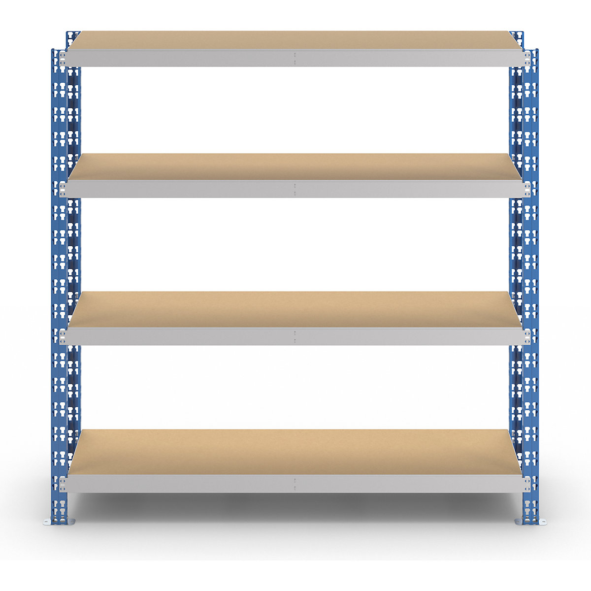 Zásuvný regál s veľkými policami – eurokraft basic (Zobrazenie produktu 8)-7