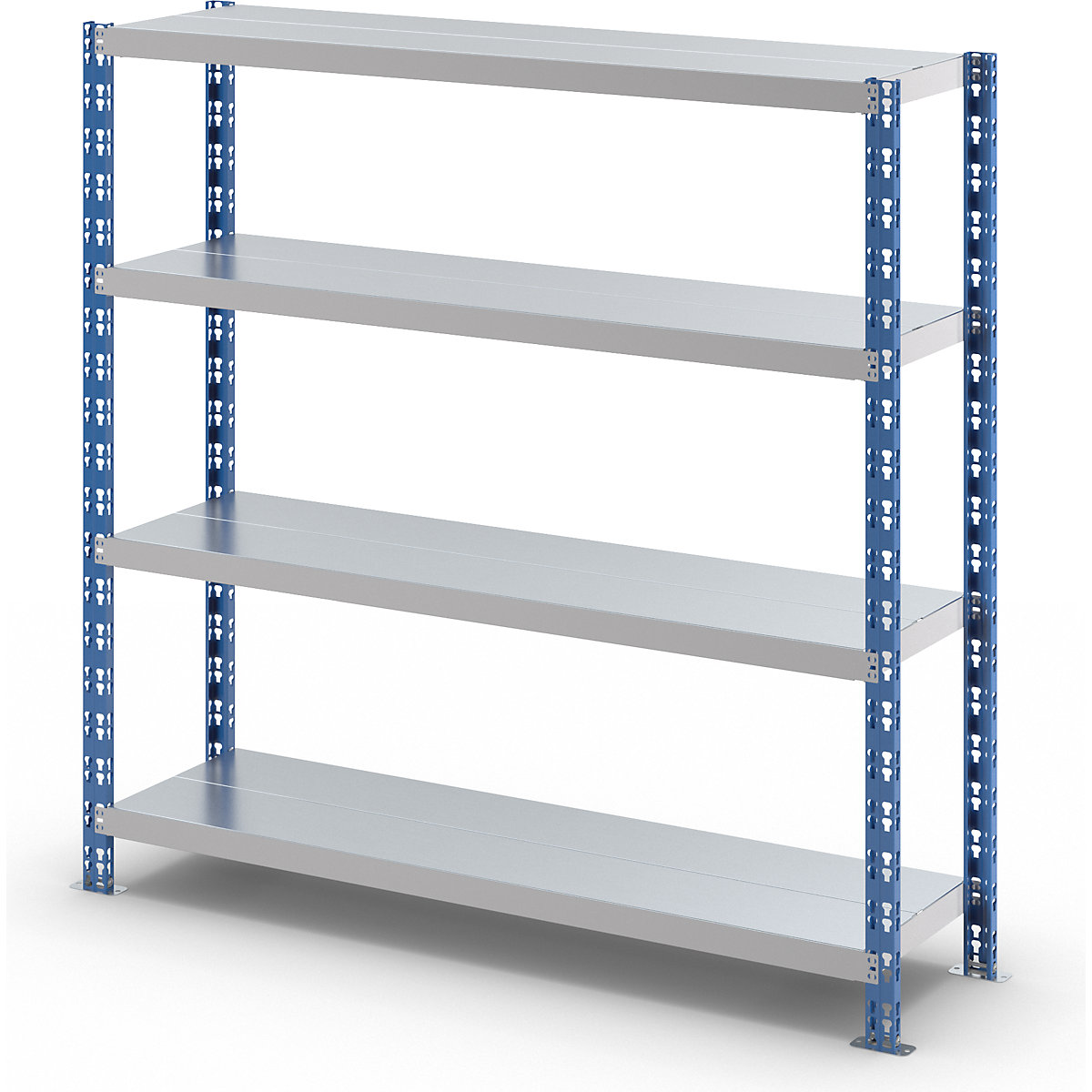 Zásuvný regál s veľkými policami – eurokraft basic (Zobrazenie produktu 6)-5