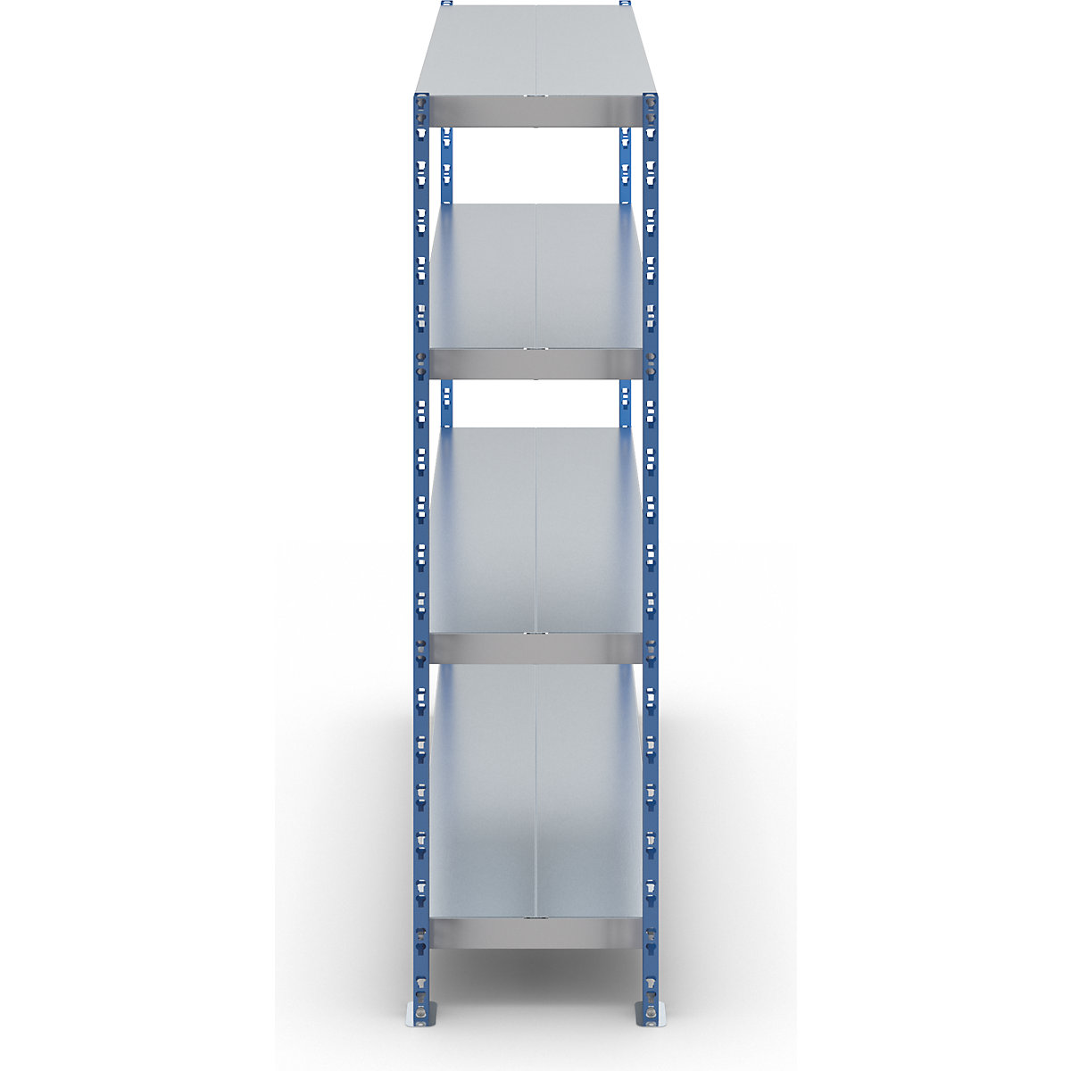 Zásuvný regál s veľkými policami – eurokraft basic (Zobrazenie produktu 8)-7