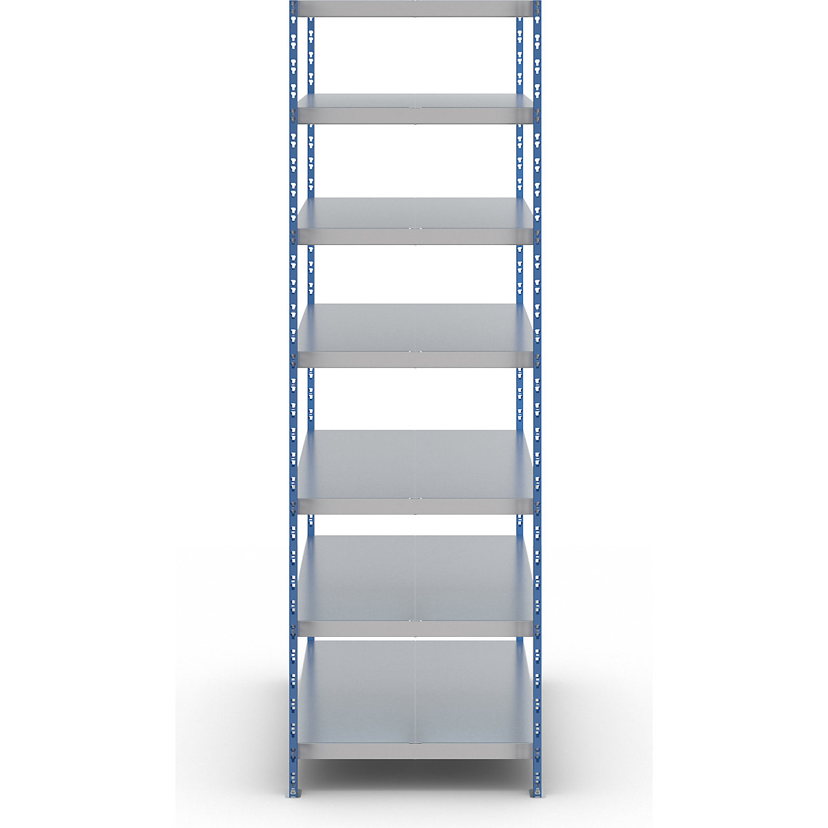 Zásuvný regál s veľkými policami – eurokraft basic (Zobrazenie produktu 8)-7