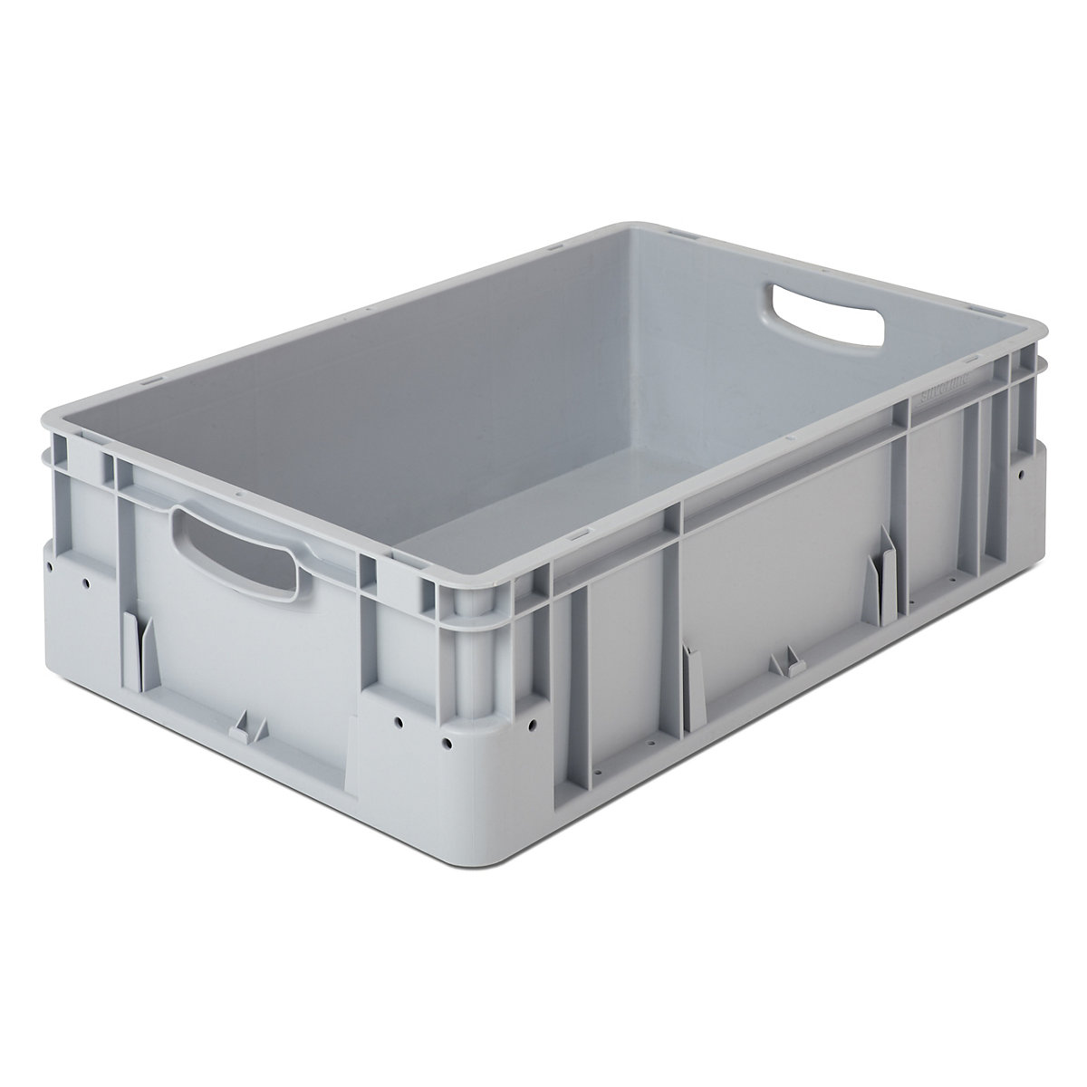 Průmyslová nádoba, objem 30 l, d x š x v 600 x 400 x 180 mm, bal.j. 5 ks, šedá-0