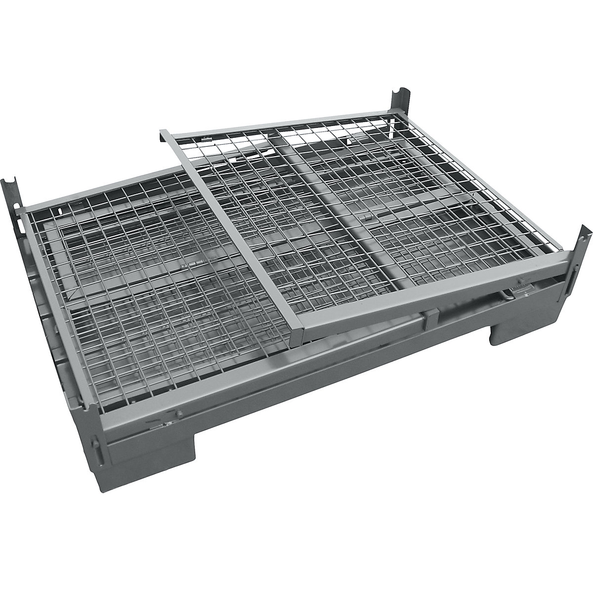 Euro stohovací box, skladateľný – Heson (Zobrazenie produktu 2)-1