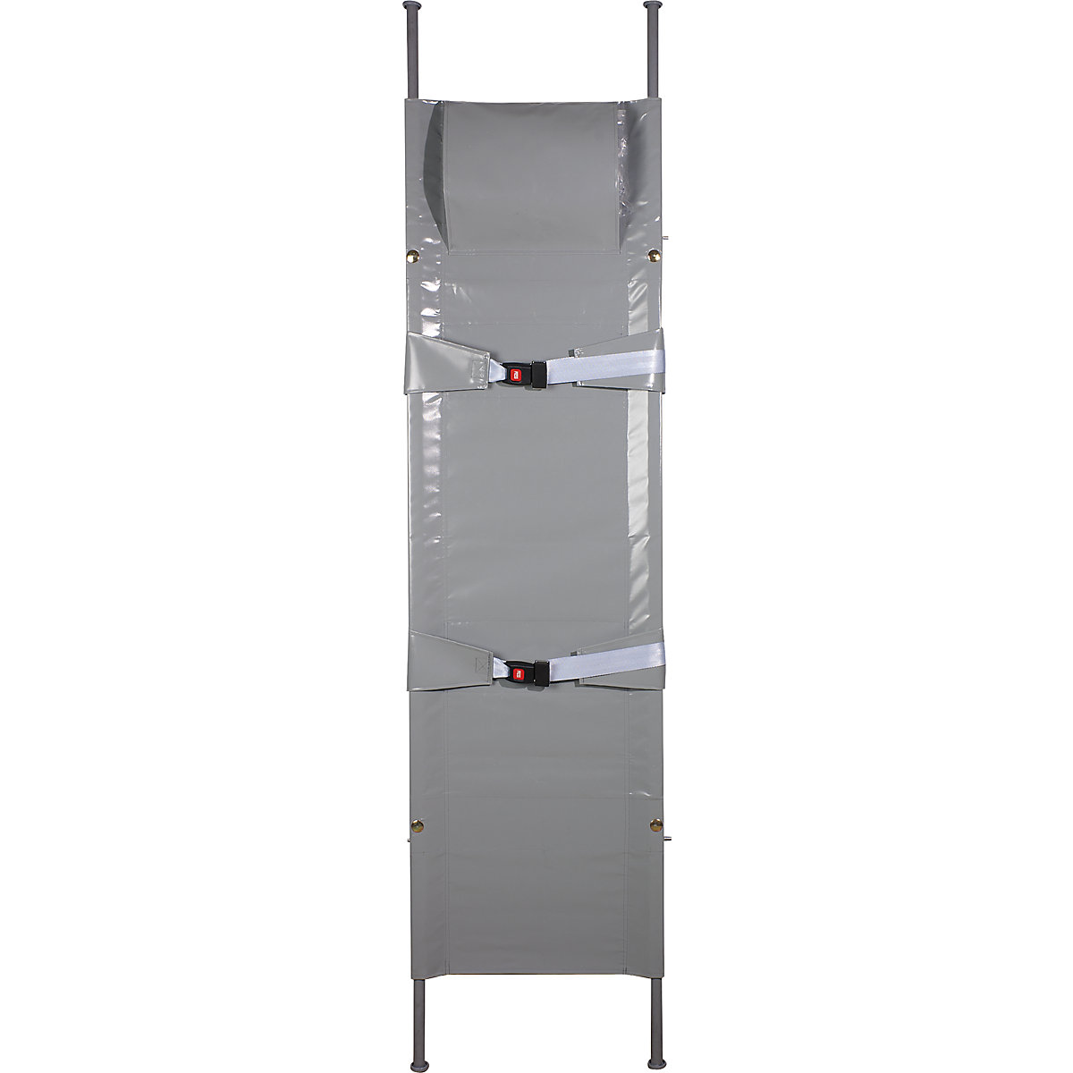 SÖHNGEN Krankentrage, 1 x klappbar, Faltmaße 1920 x 150 x 145 mm, 2 Sicherheitsgurte, 4 Gleitfüße