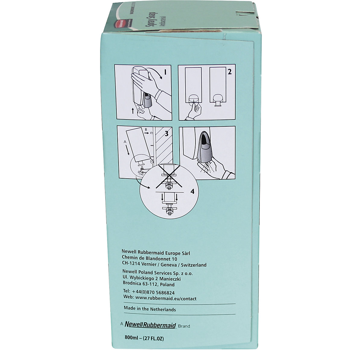 Rubbermaid Antibakterielle Sprühseife (Produktabbildung 2)