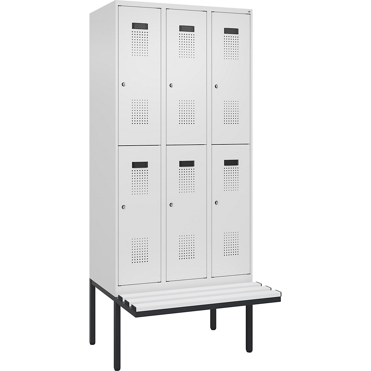 Doppelstock-Spind Evolo PLUS Sitzbank (Produktabbildung 2)-1