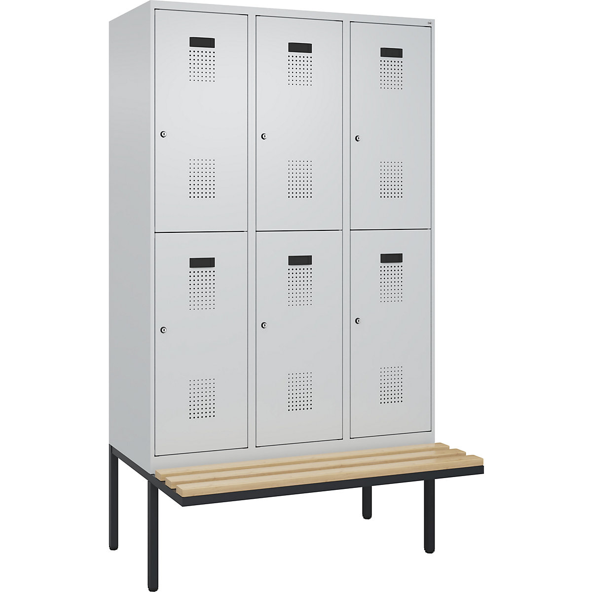 Doppelstock-Spind Evolo PLUS Sitzbank (Produktabbildung 2)-1
