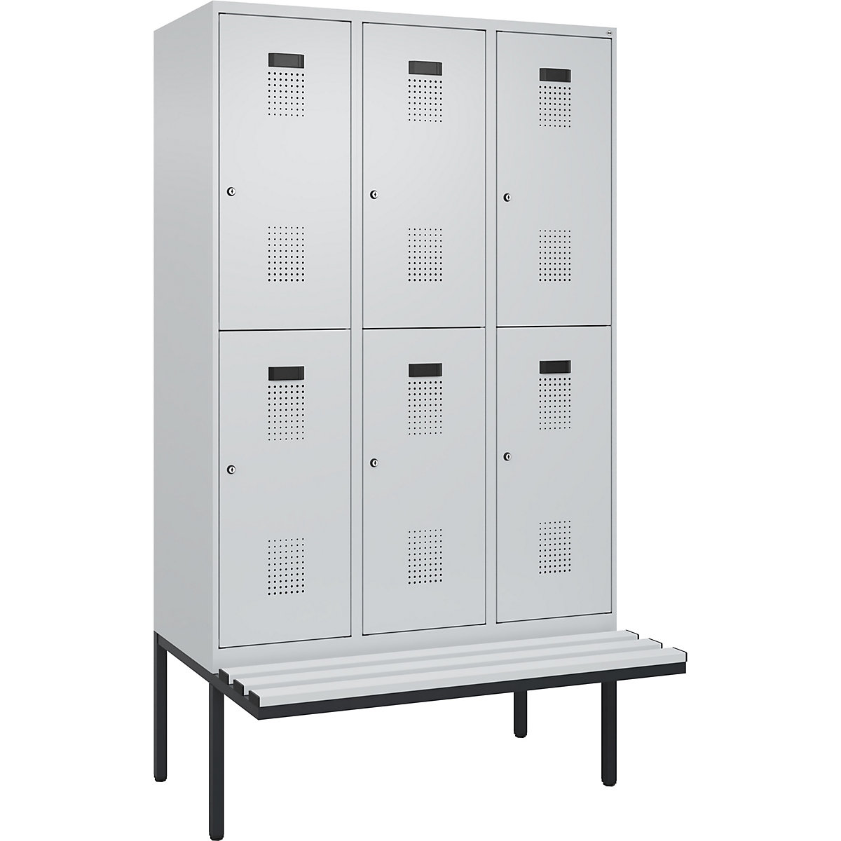 Doppelstock-Spind Evolo PLUS Sitzbank (Produktabbildung 2)-1