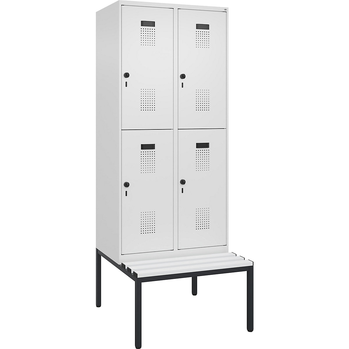 Doppelstock-Spind Evolo PLUS Sitzbank (Produktabbildung 2)-1