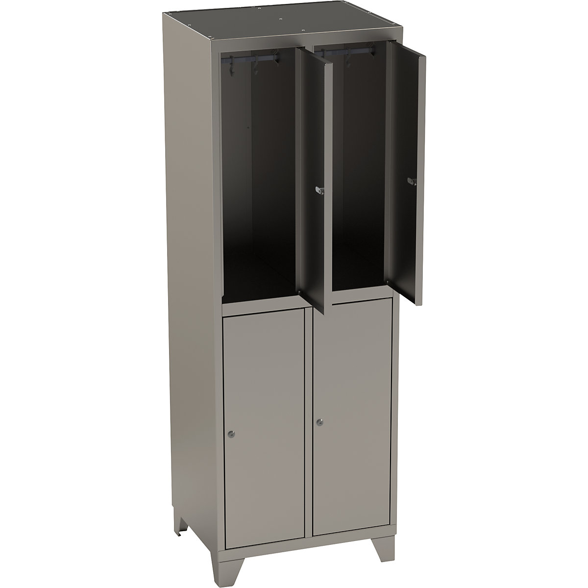 Doppelstock-Spind aus Edelstahl (Produktabbildung 2)-1